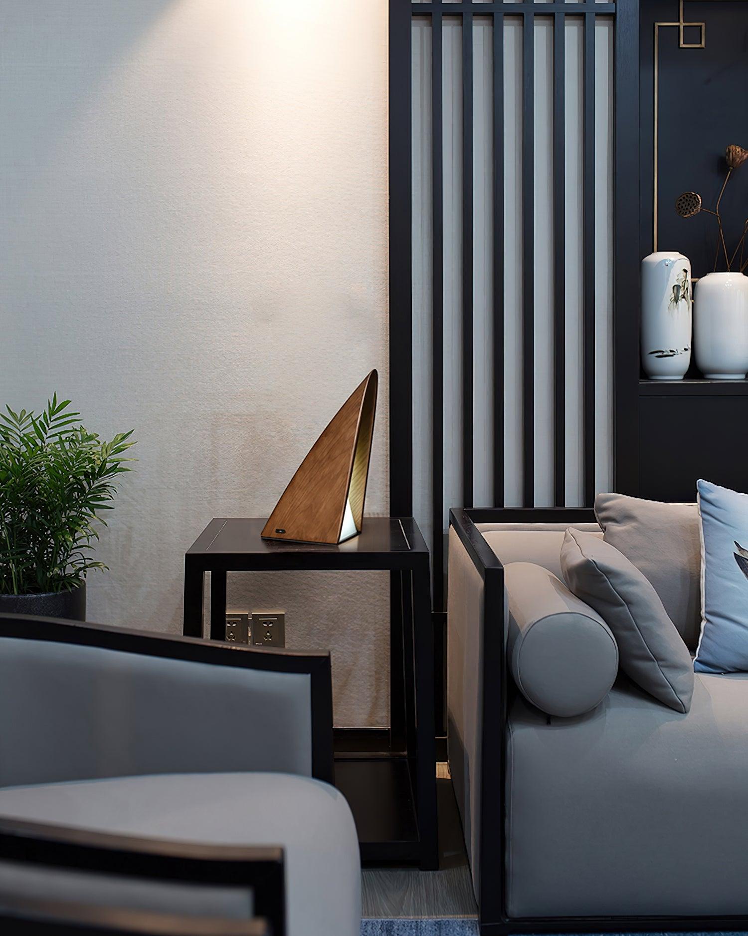 Triangular Table Lamp 9.4