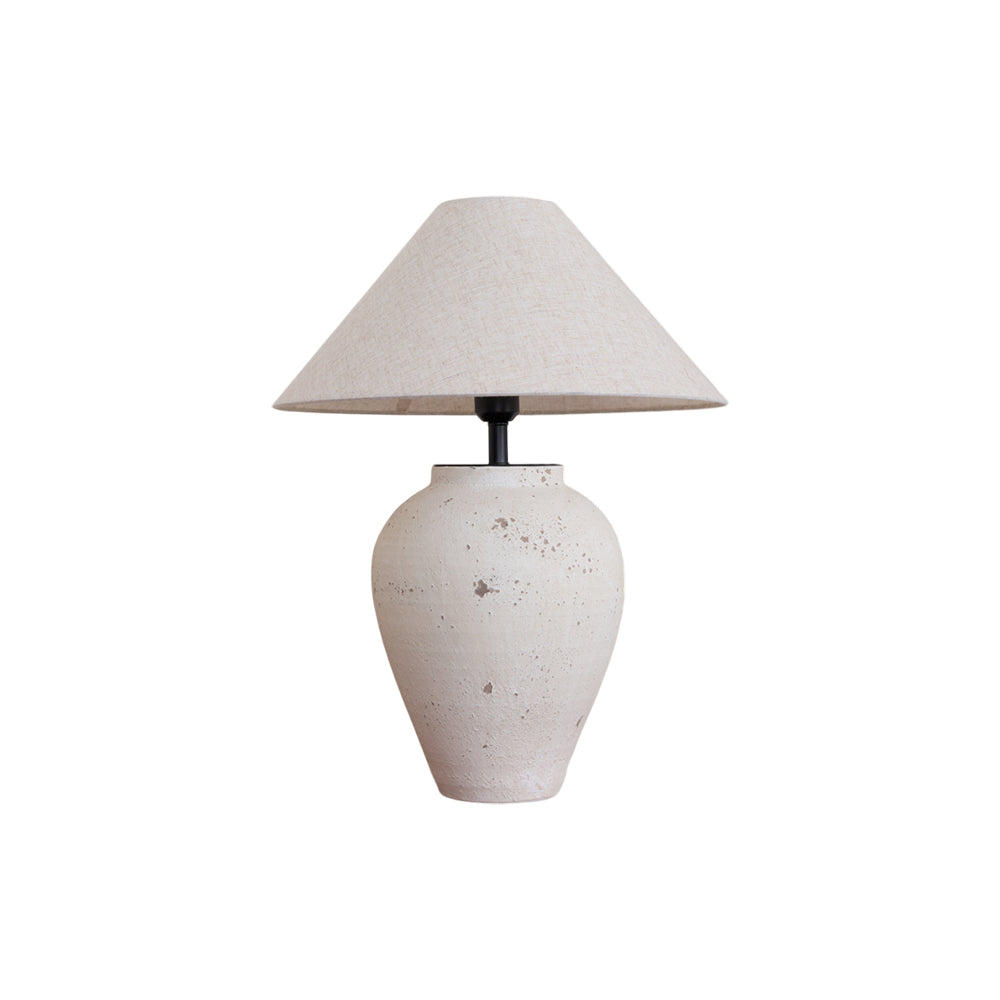 Tuscan Stone Table Lamp 17.7