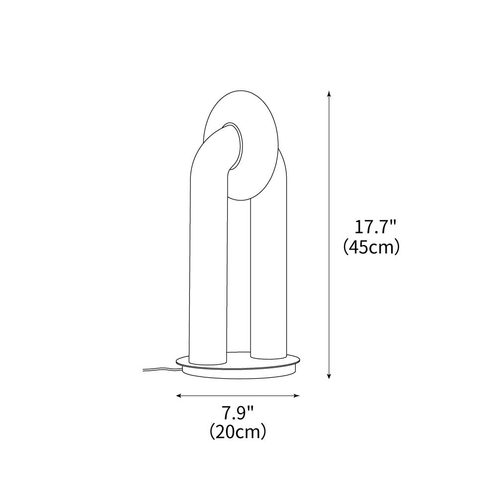 U-Shaped Xuanguang Table Lamp 7.9
