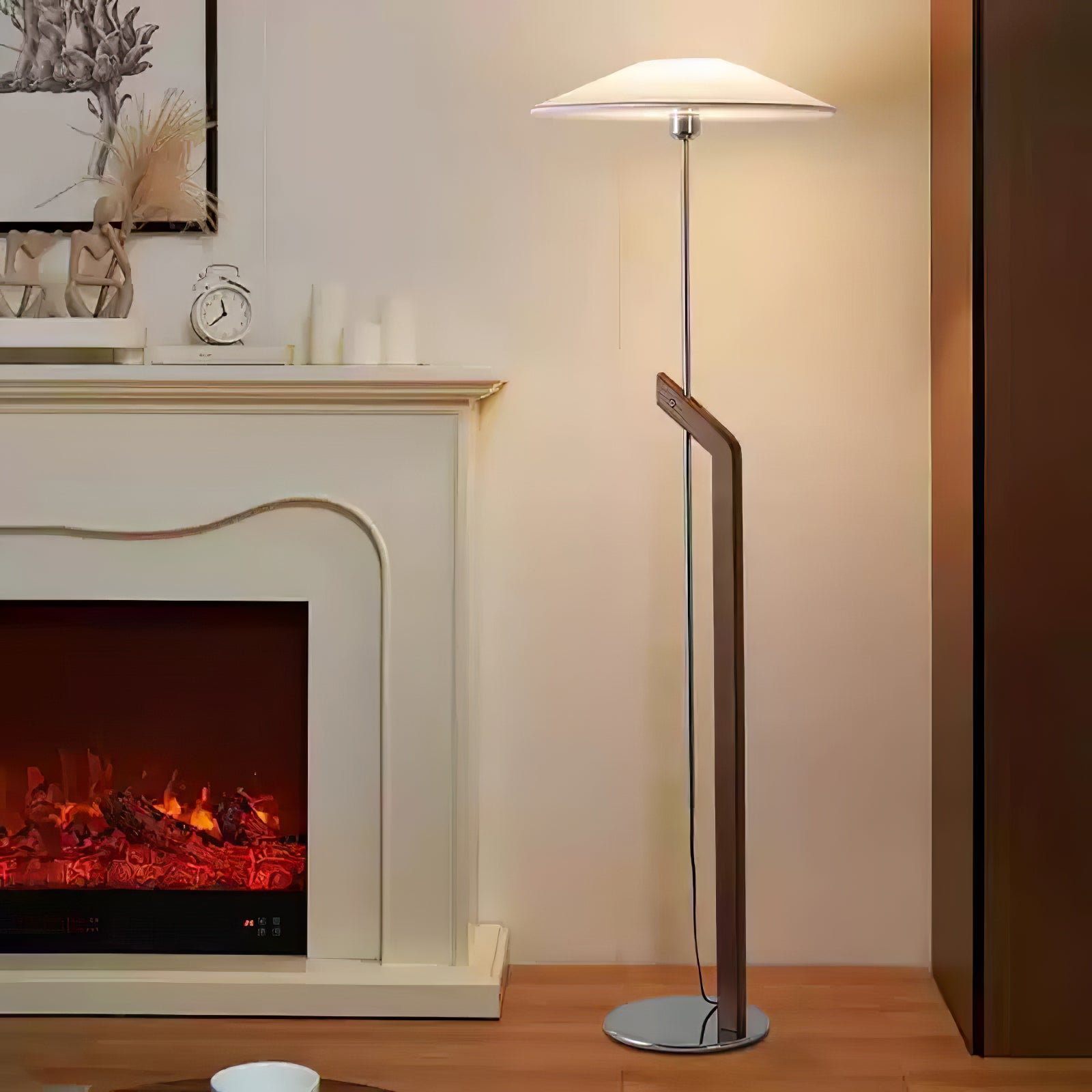 Umbrella Torchiere Floor Light, Floor Lamp, detail 36