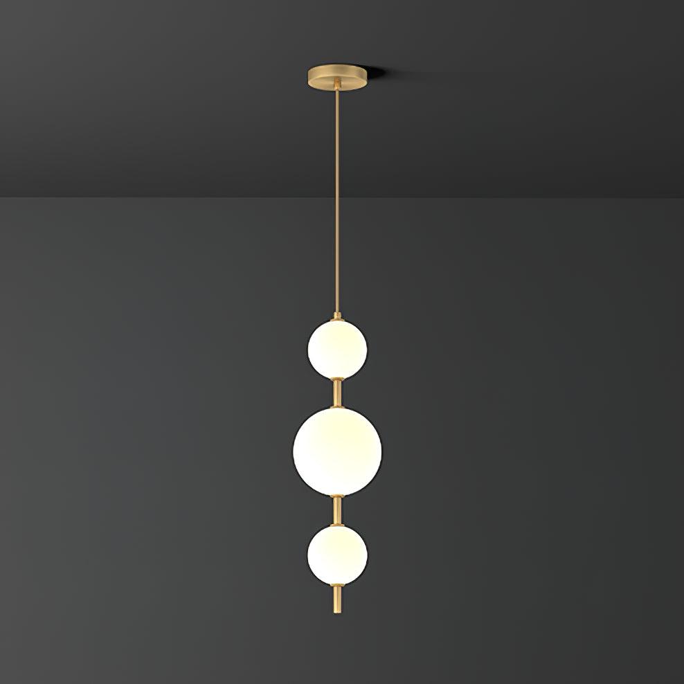 Vertical Globe Ceiling Light Fitting Pendant Lamp detail view 12