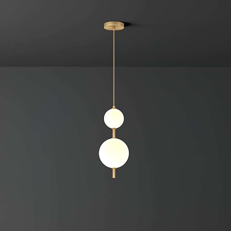 Vertical Globe Ceiling Light Fitting Pendant Lamp detail view 14