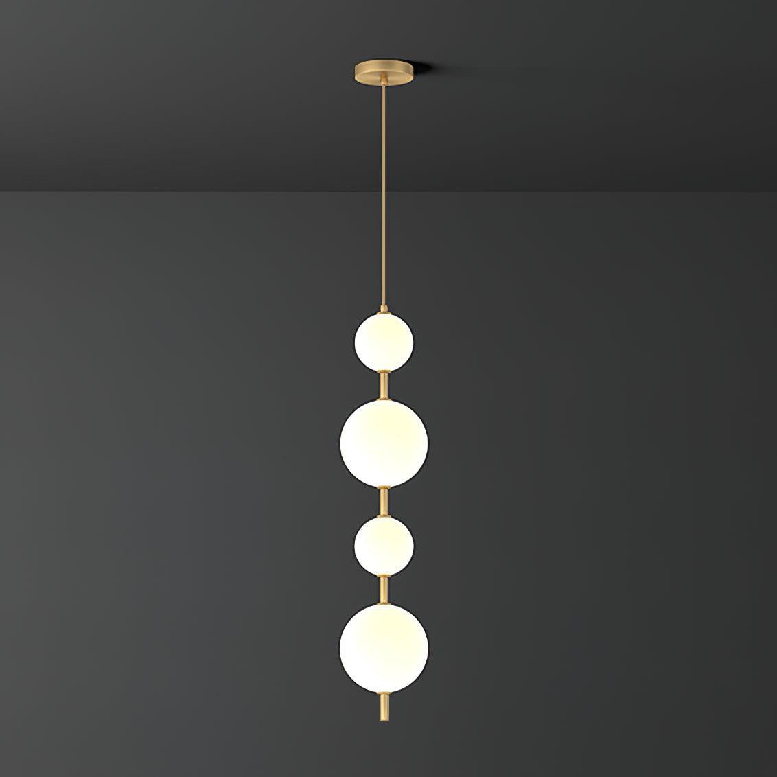 Vertical Globe Ceiling Light Fitting Pendant Lamp detail view 23