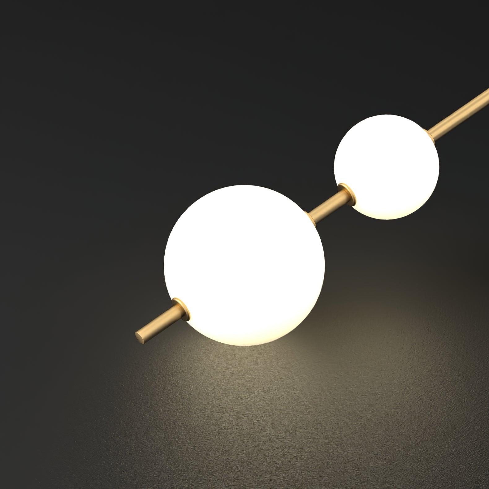 Vertical Globe Wall Sconce detail view 21