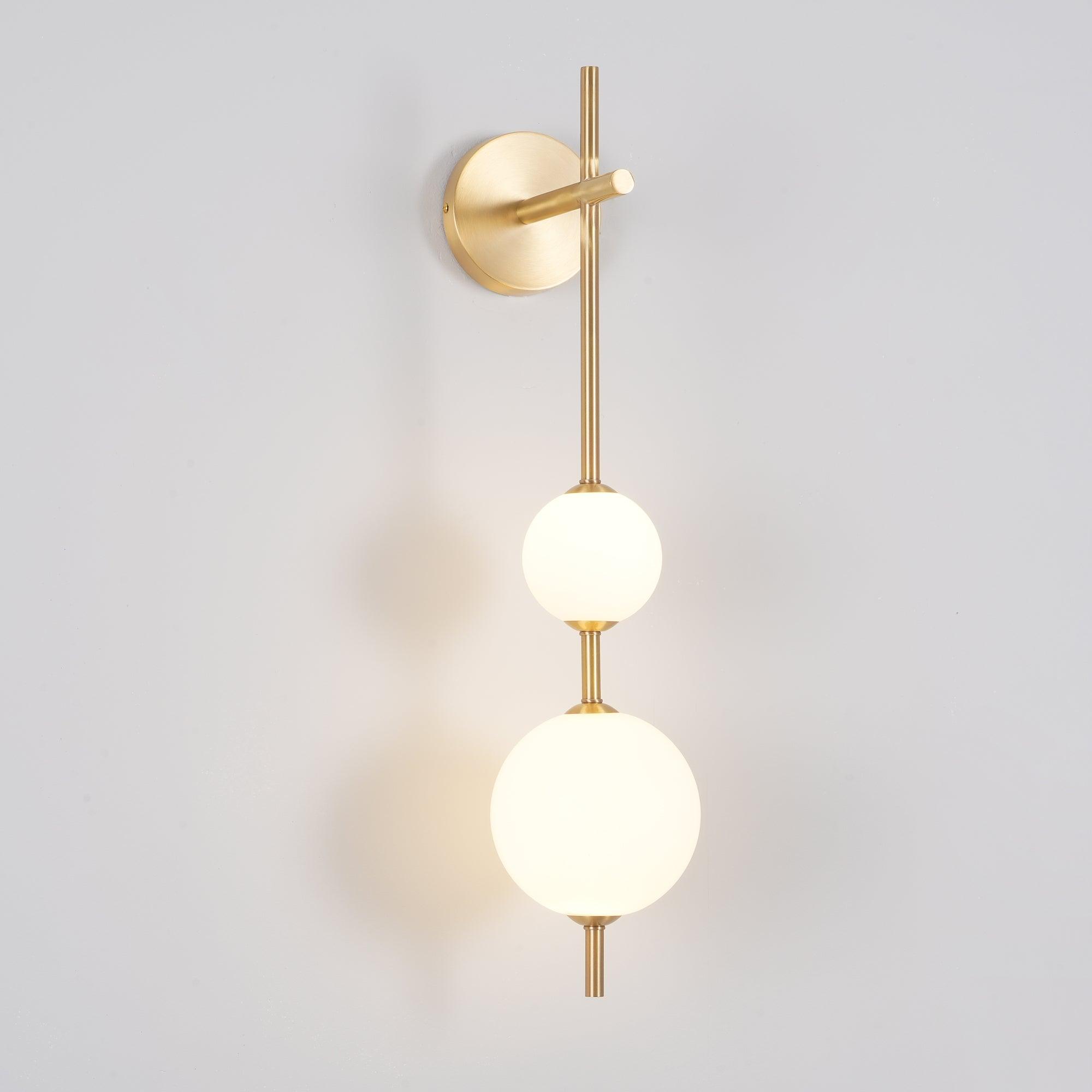 Vertical Globe Wall Sconce detail view 24