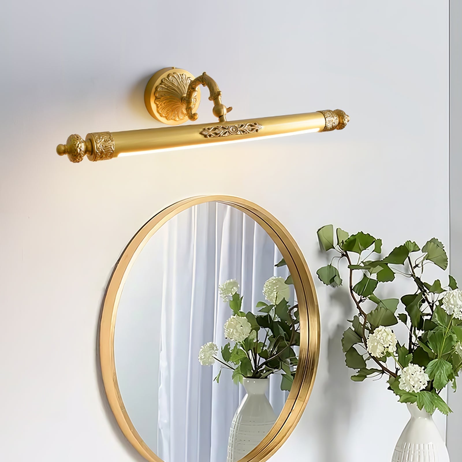 Eleanor Vanity Wall Fixture, Bathroom Vanity Light, detail 9