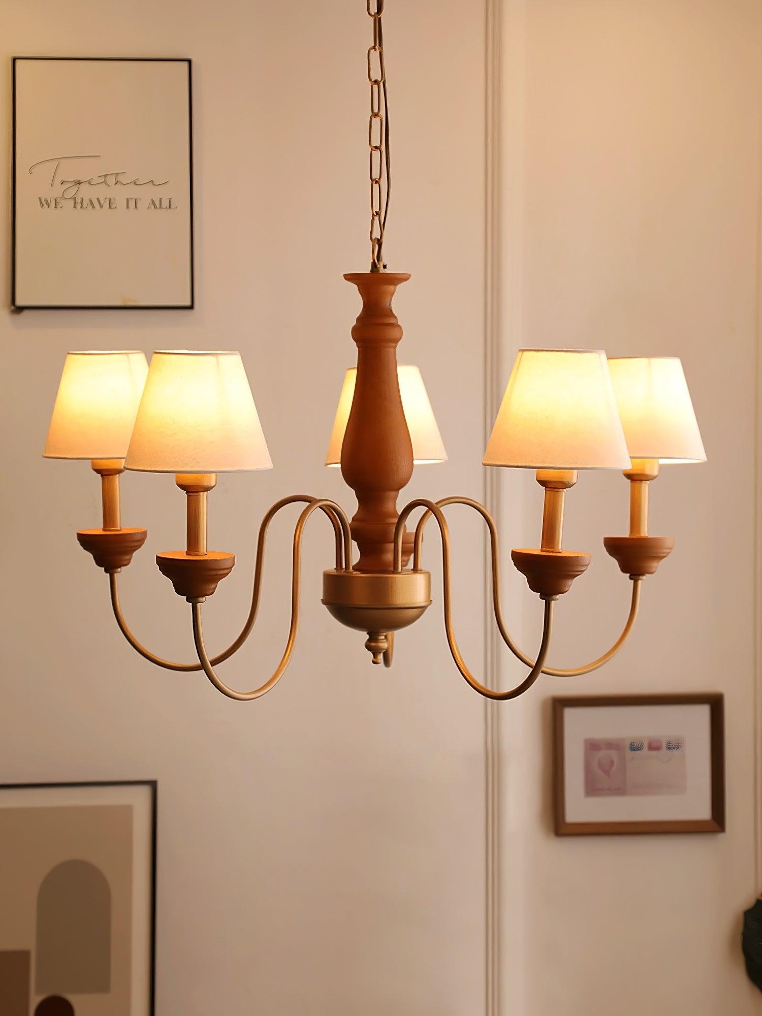 Vincent 5 - Light Classic Traditional Chandelier 31.5