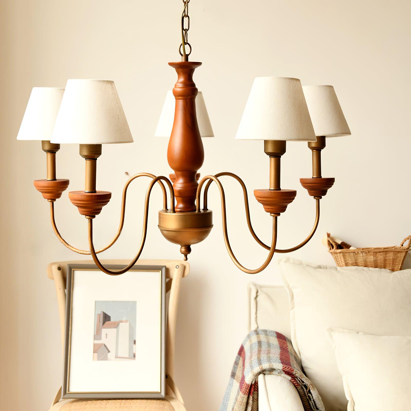 Vincent 5 - Light Classic Traditional Chandelier 31.5