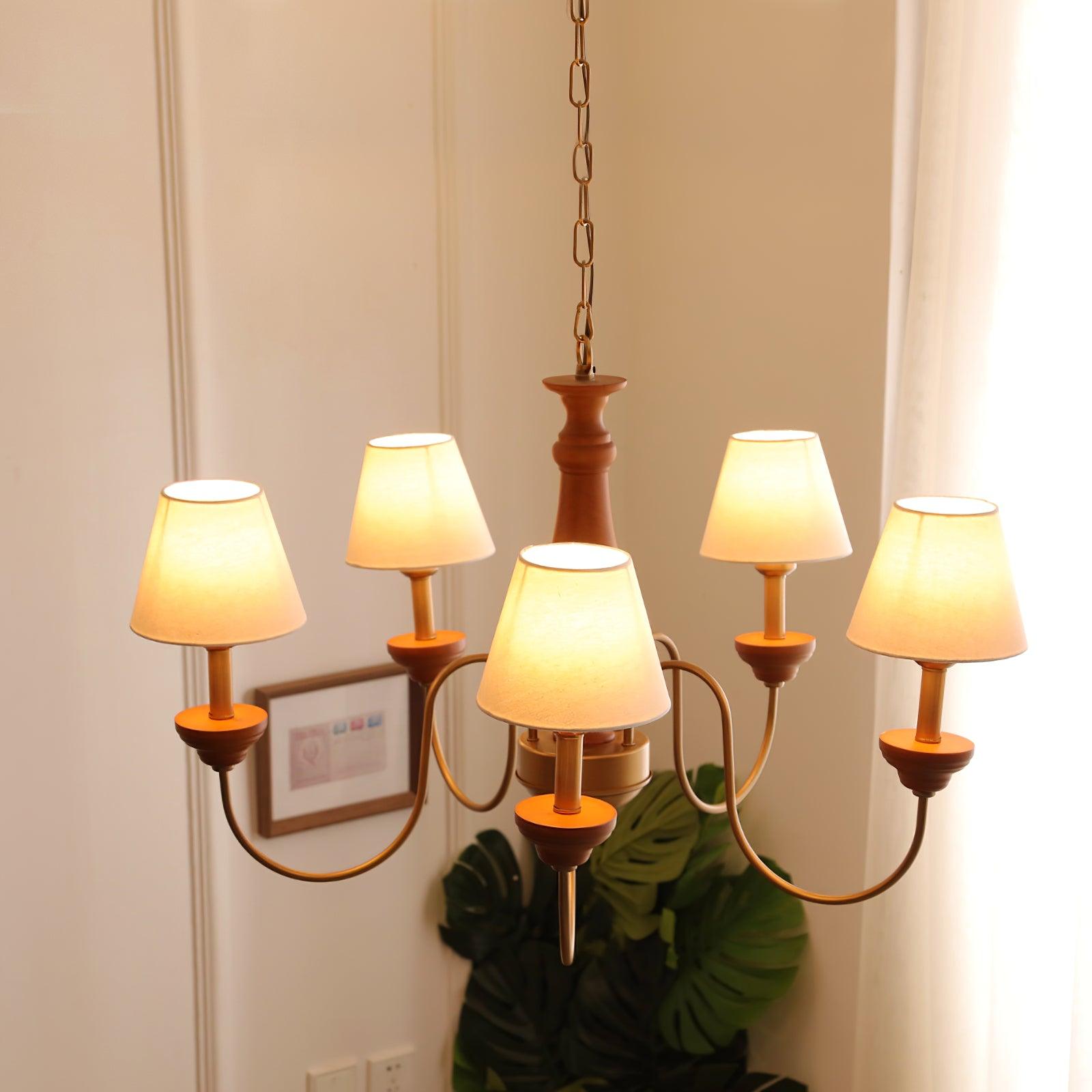 Vincent 5 - Light Classic Traditional Chandelier 31.5