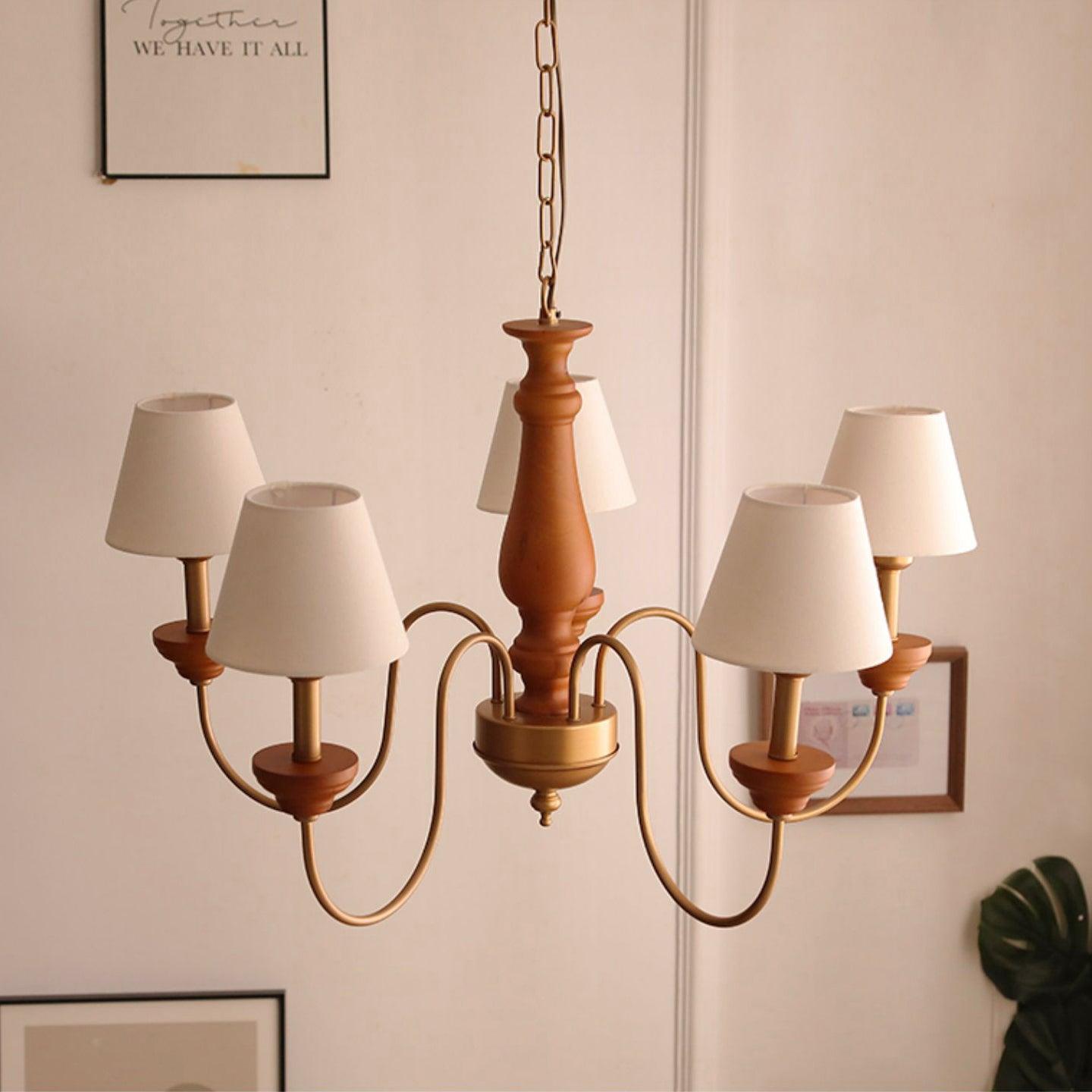 Vincent 5 - Light Classic Traditional Chandelier 31.5