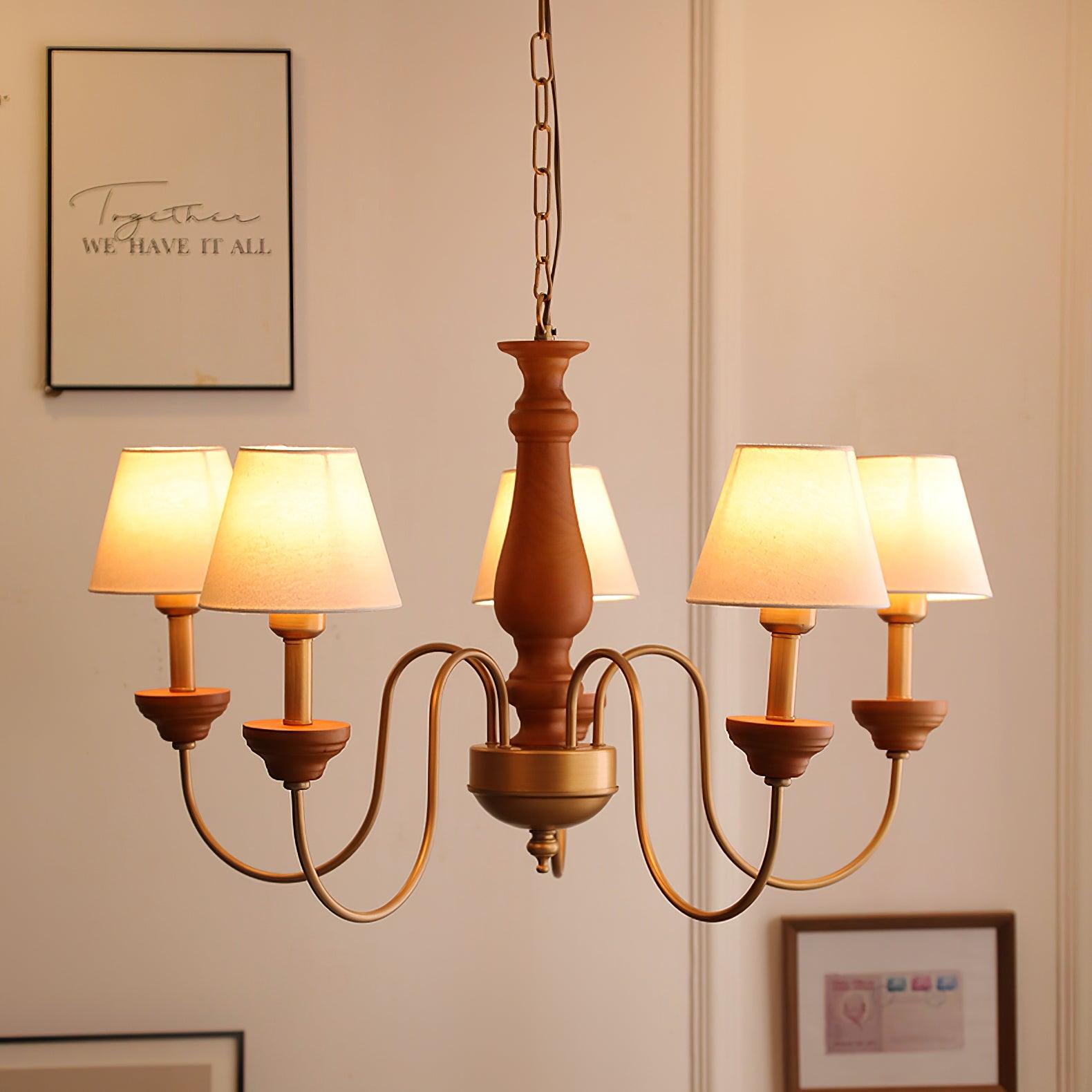 Vincent 5 - Light Classic Traditional Chandelier 31.5