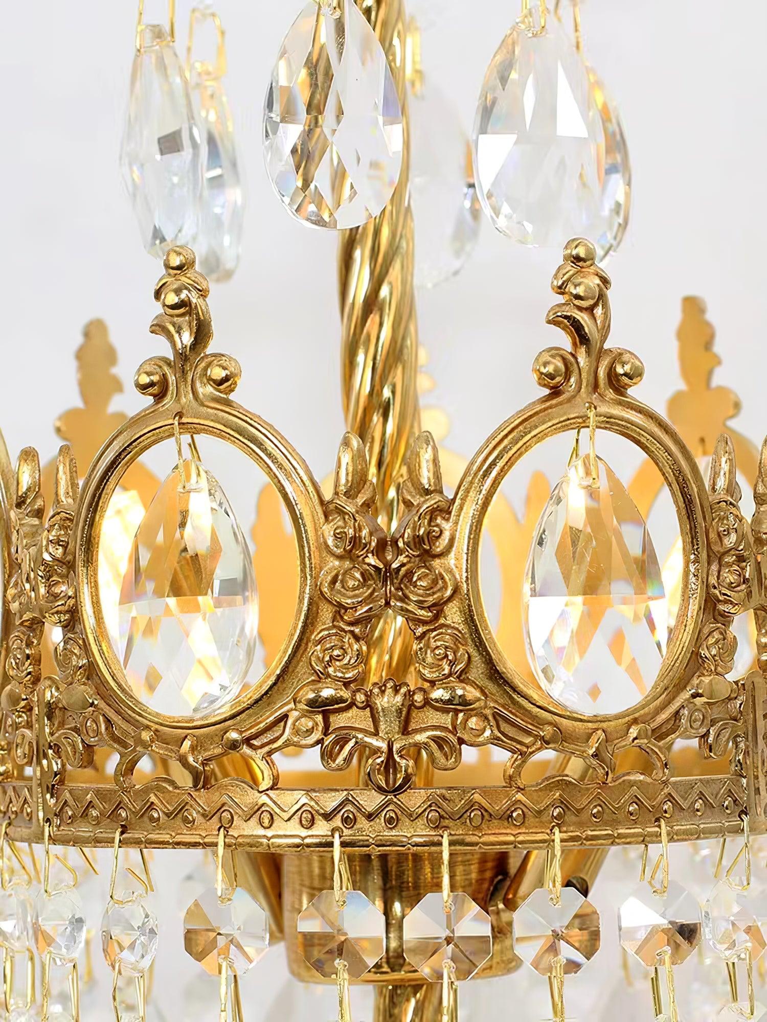 Vintage Crystal Task Lamp