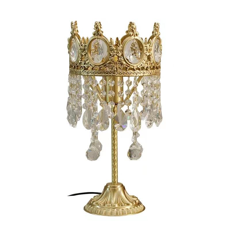 Vintage Crystal Task Lamp
