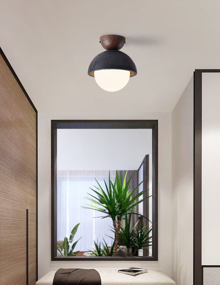 Volcanic Orb Ceiling Light