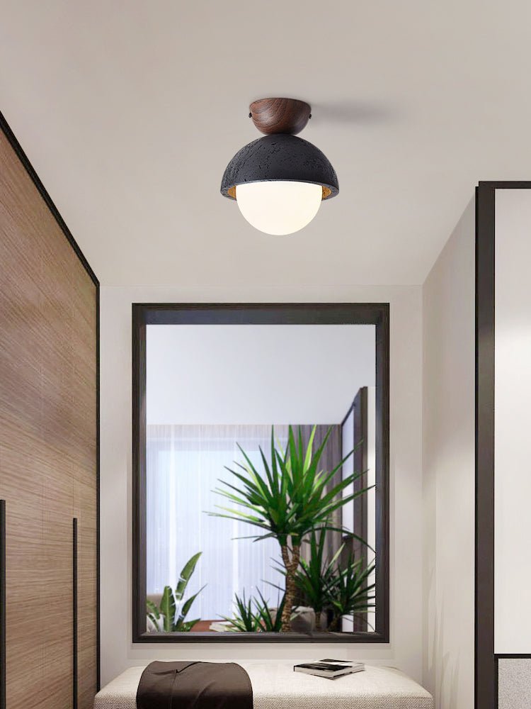 Volcanic Orb Ceiling Light