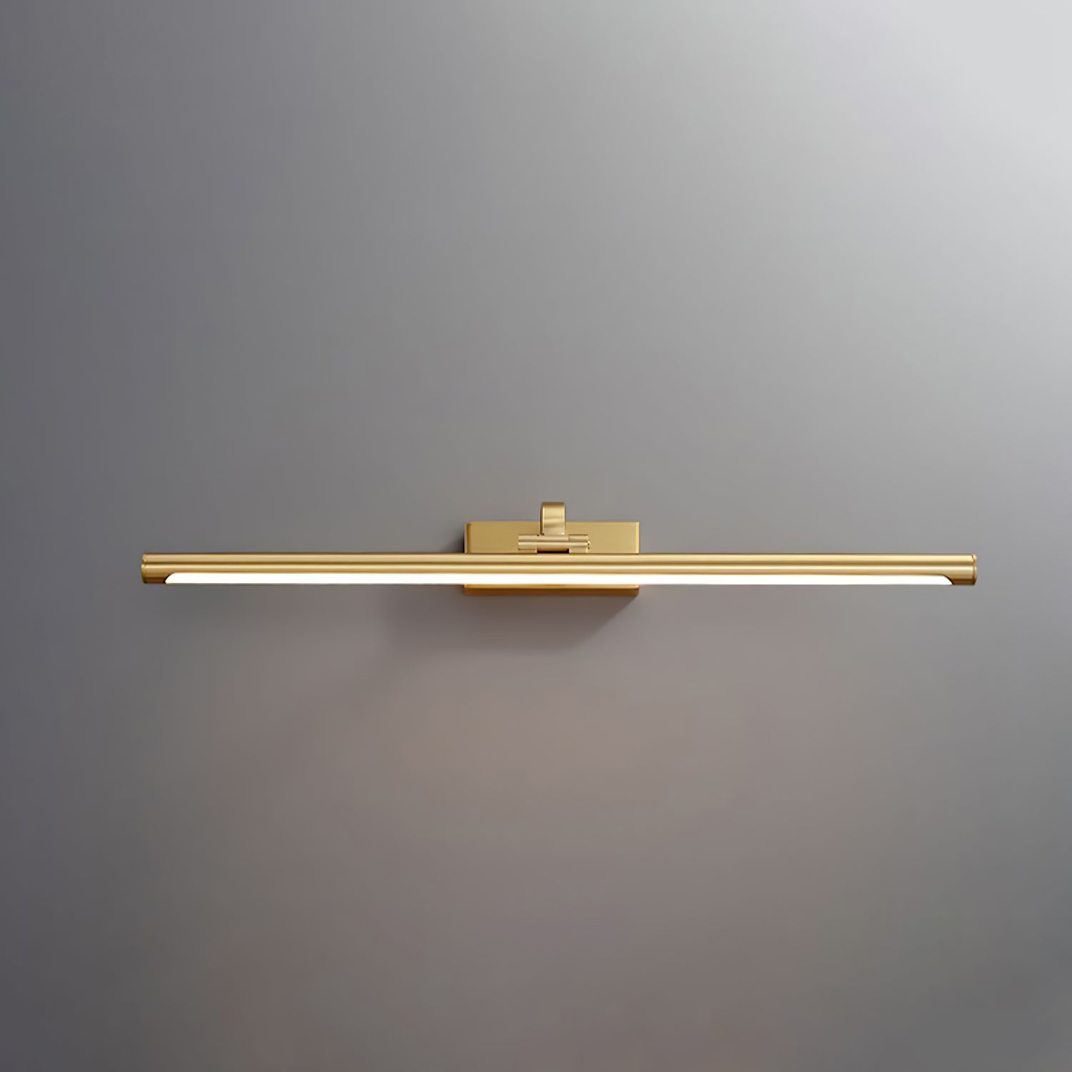 Walnut Color Linear LED Wall-mounted Light Wall Light