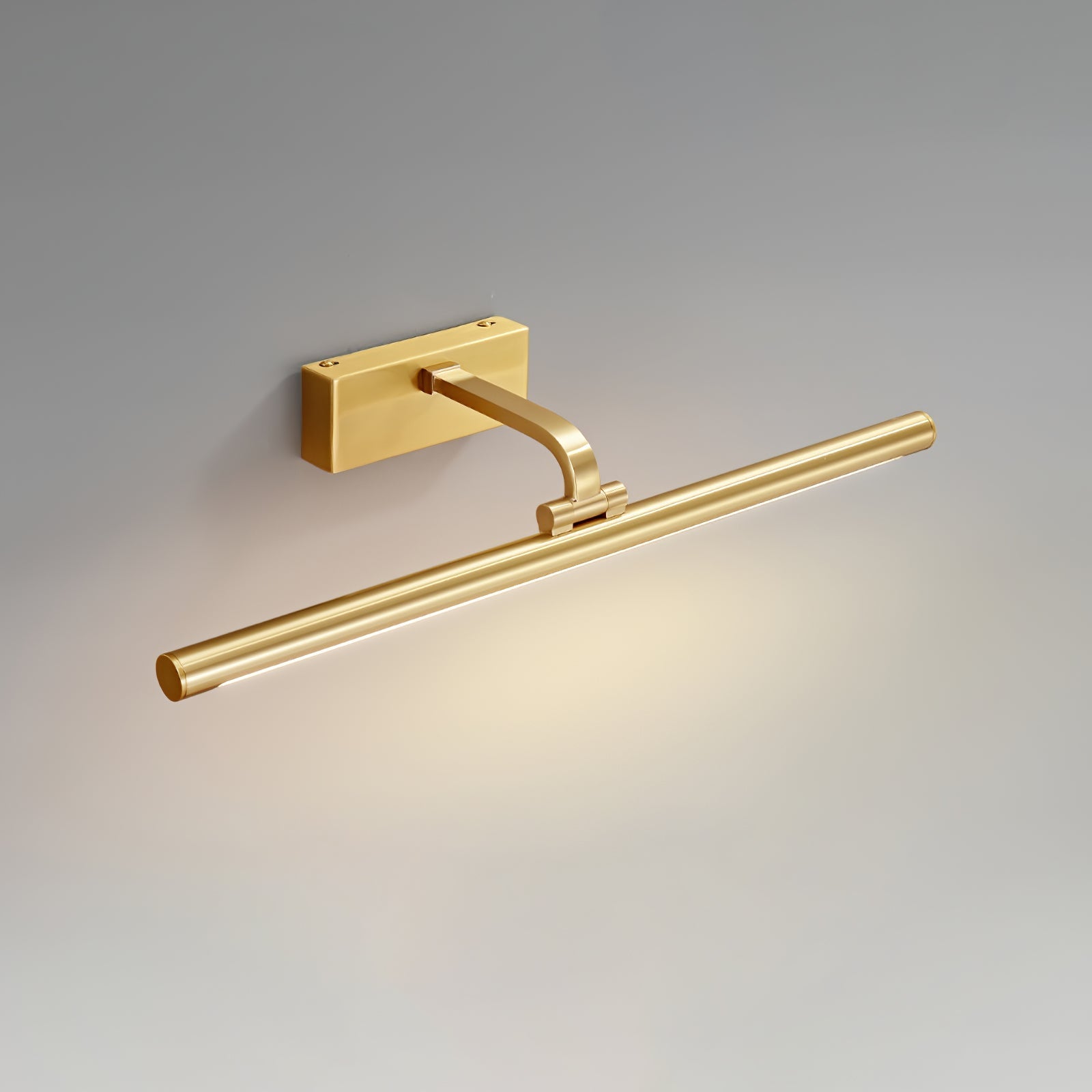 Walnut Color Linear LED Wall-mounted Light Wall Light