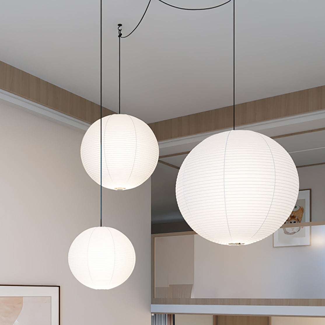 Akari a Pendant Swag Light