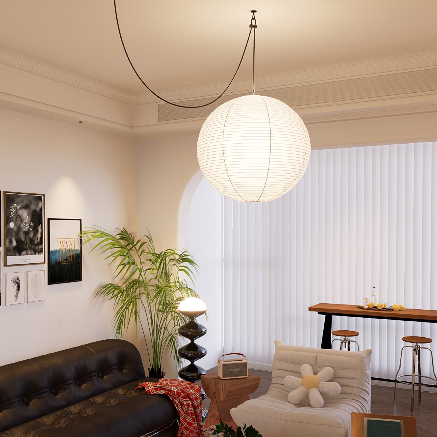 Akari a Pendant Swag Light