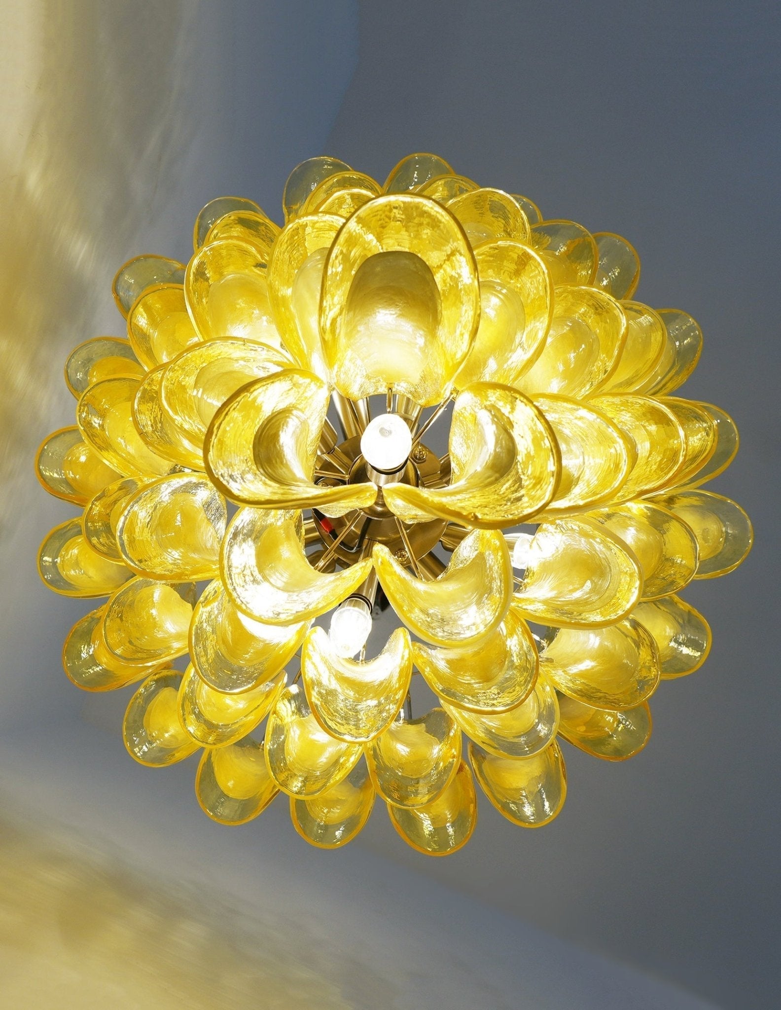 glass chandelier shown as a main product image for foyers