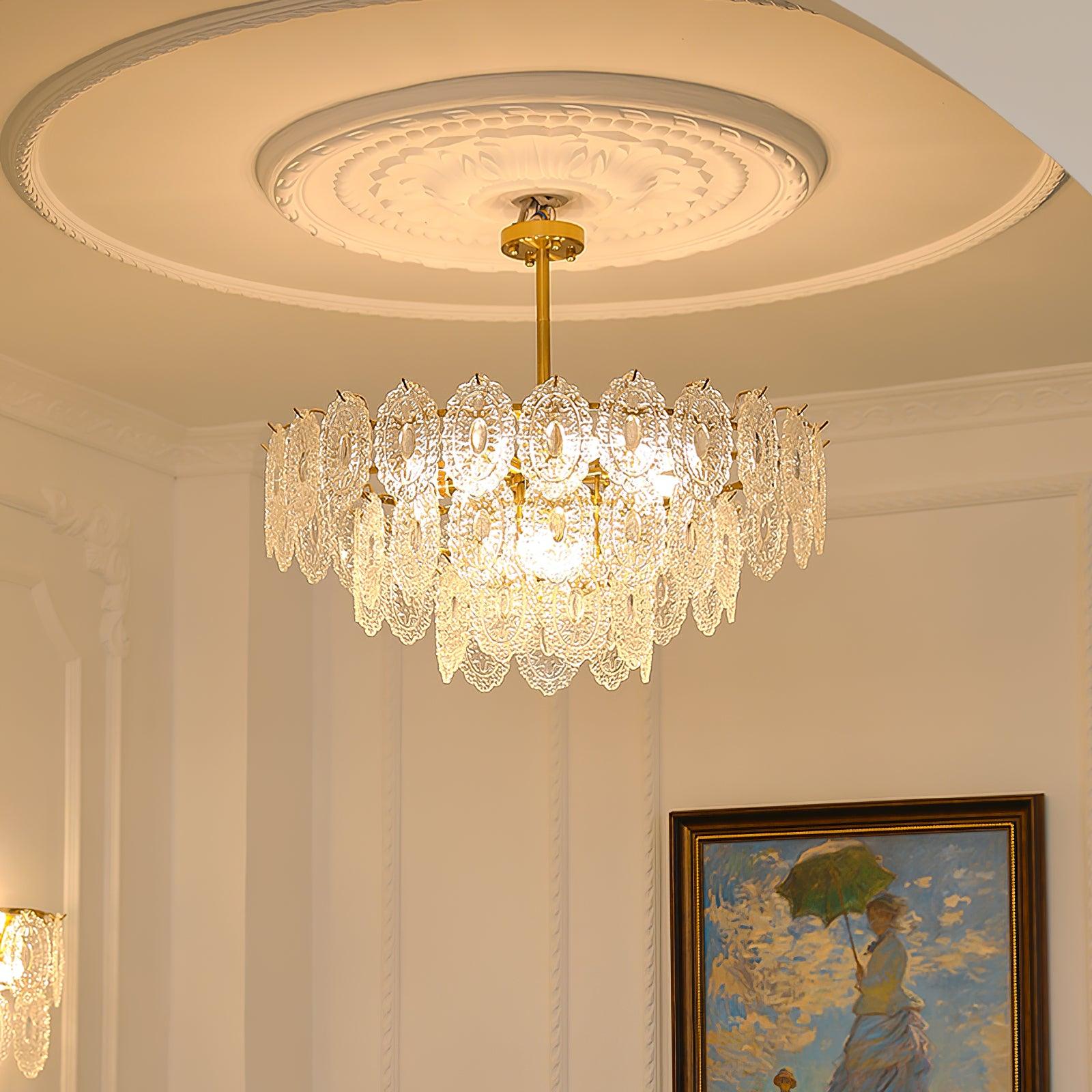 Wave Pearl Chandelier