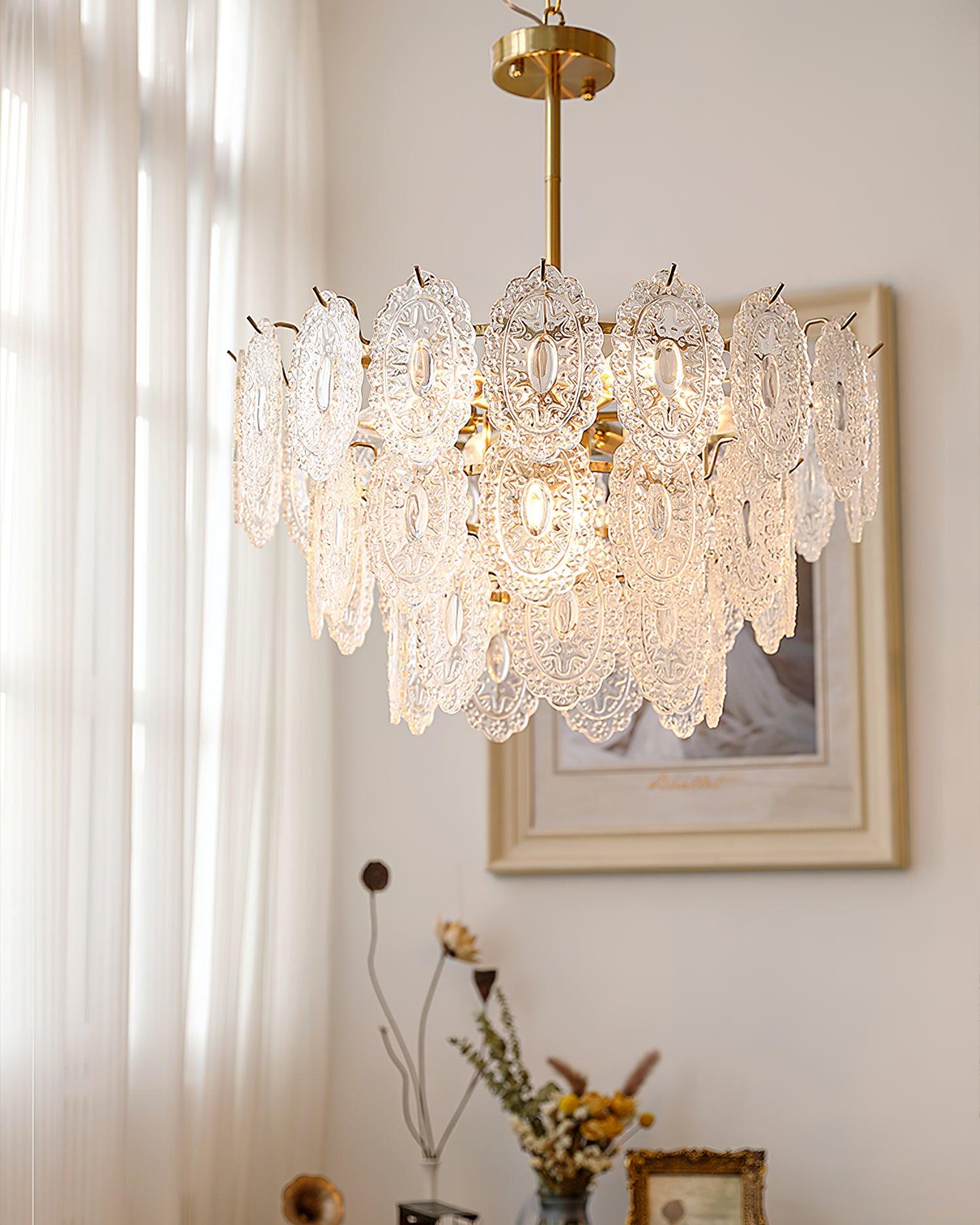 Wave Pearl Chandelier