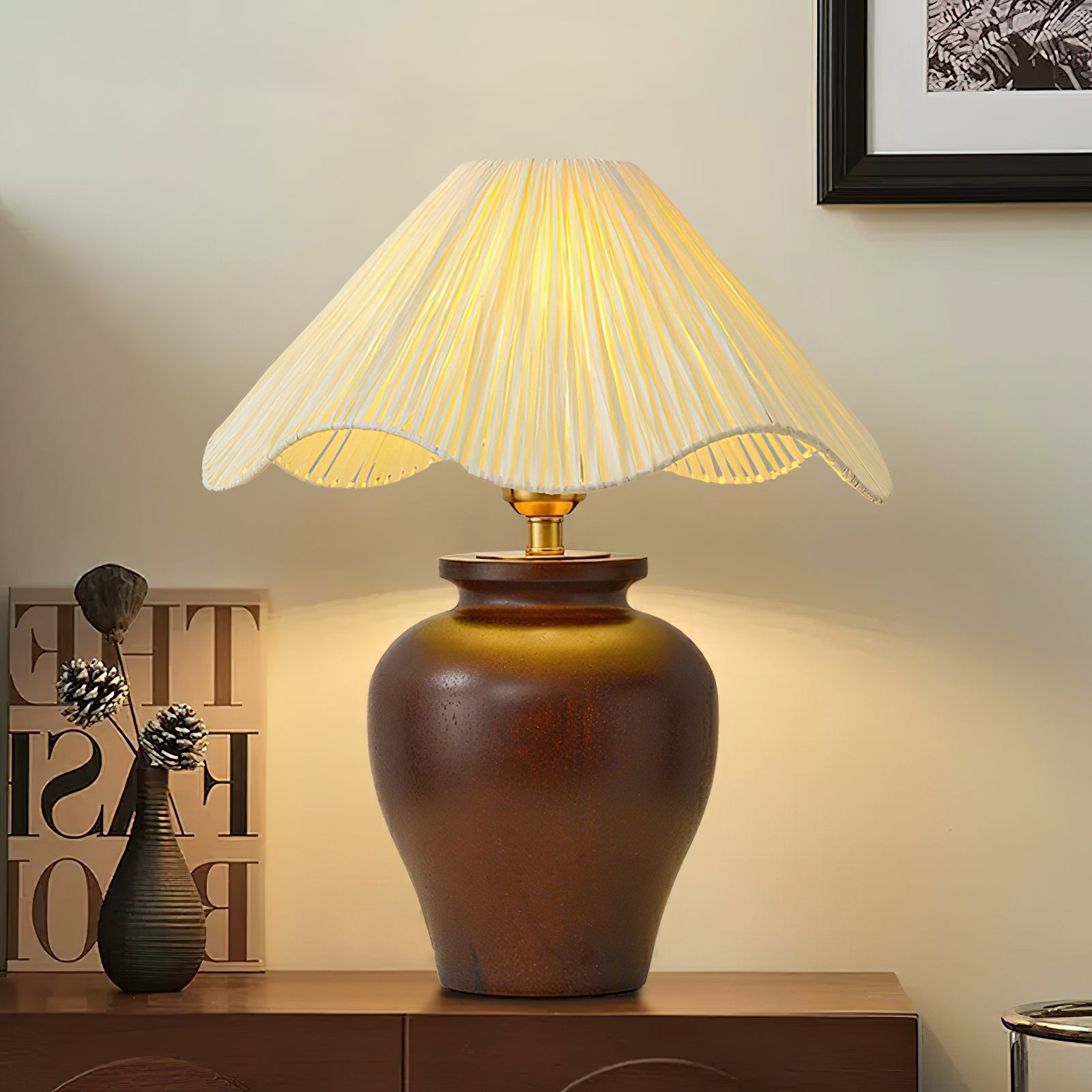 Wavecrest Table Lamp 13.8