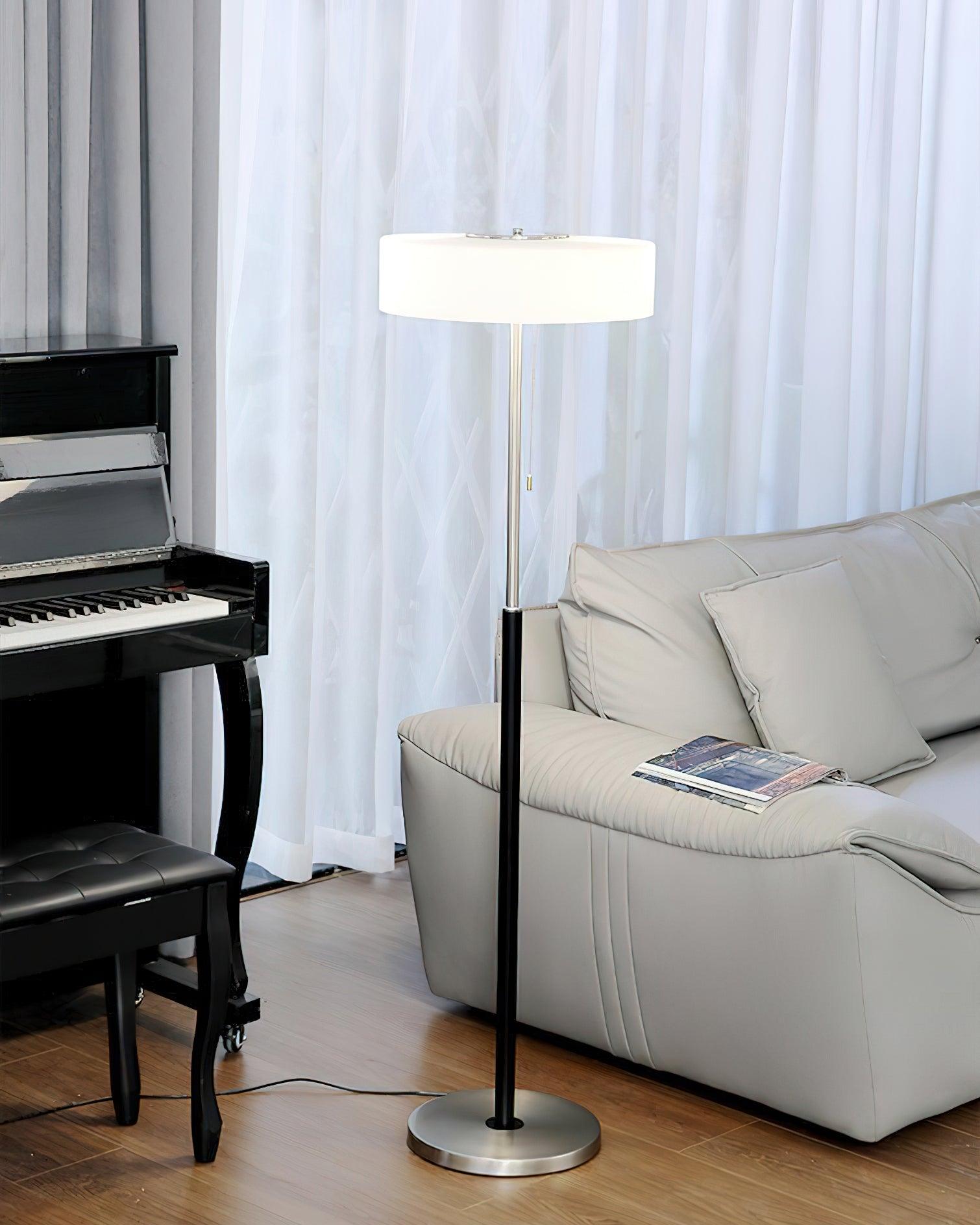 White Galaxy Floor Light 15.7", Floor Lamp, detail 12