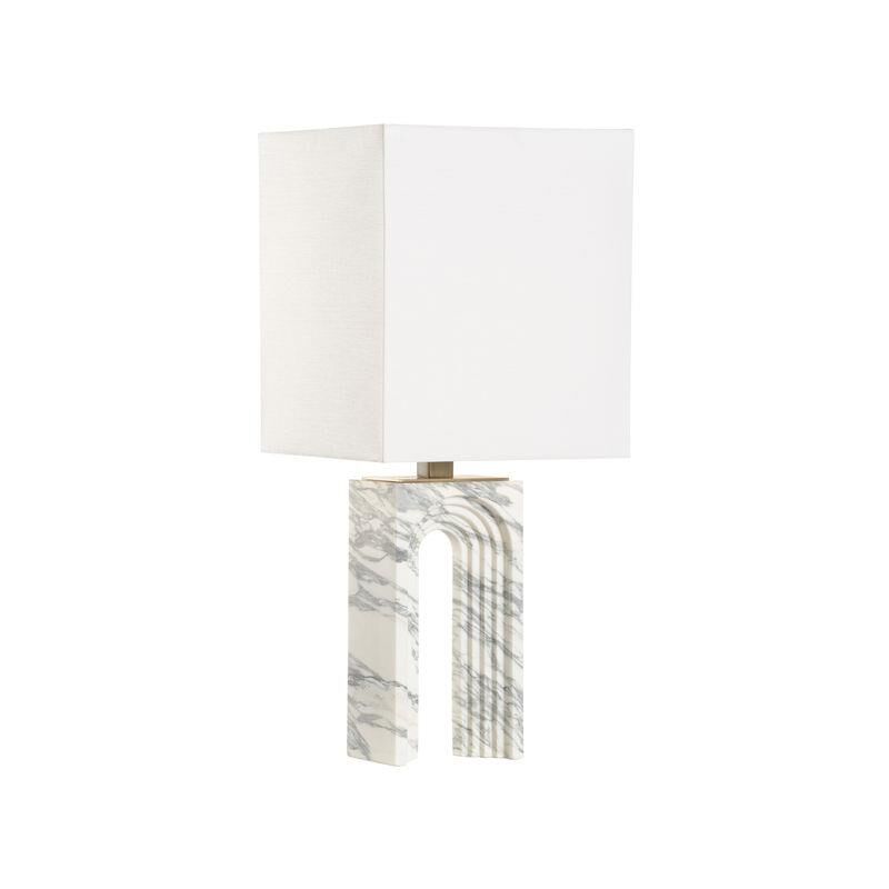 Curvature 17 Inch Table Lamp table lamp in wood | Tianguang Select