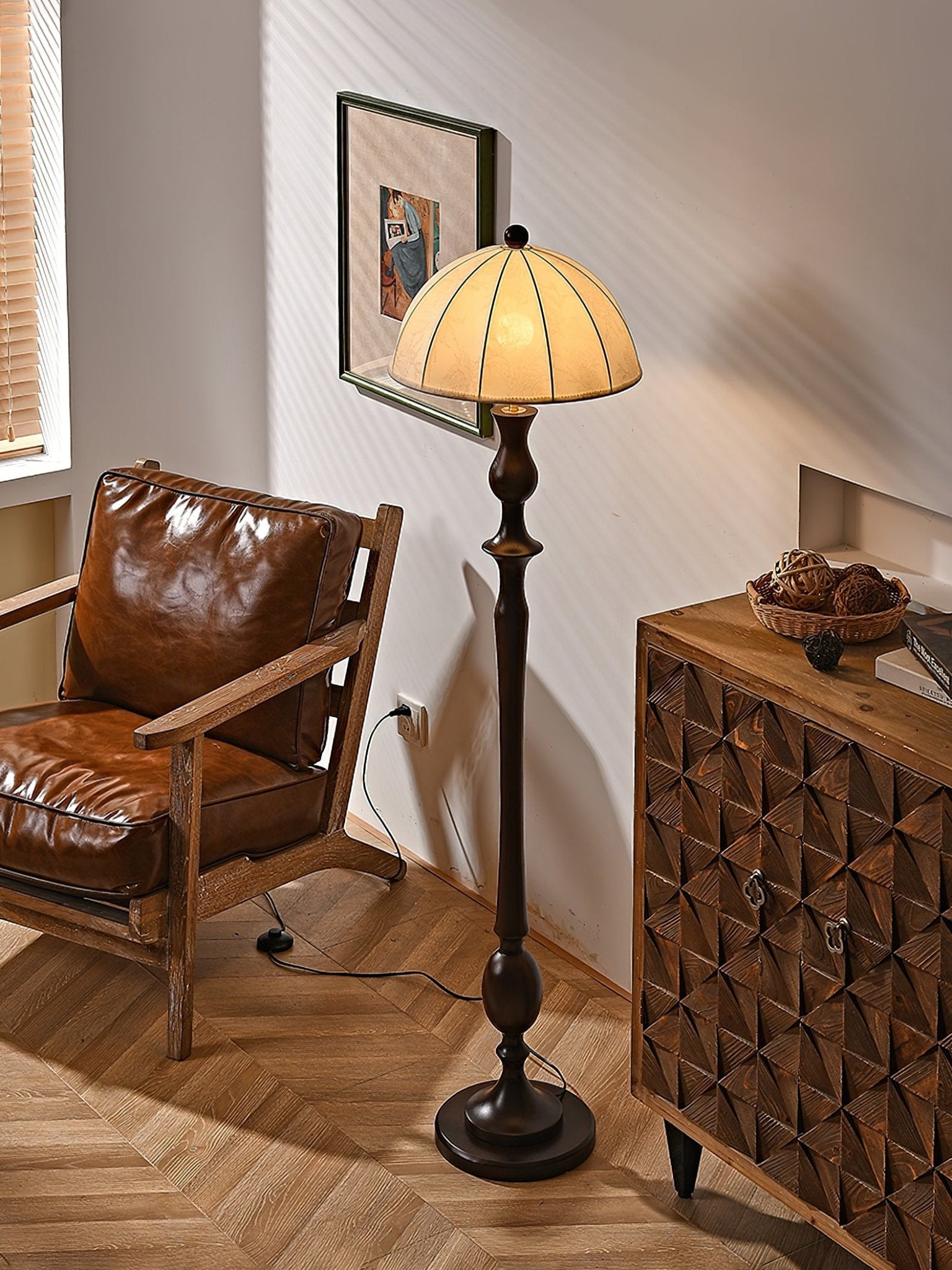 Windsor Vintage Floor Light, Floor Lamp, detail 5