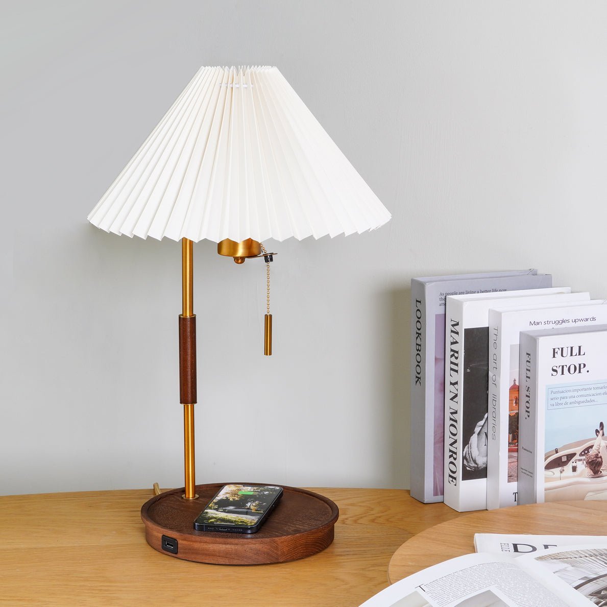 Wooden Retro Work Lamp Table Lamp detail view 15
