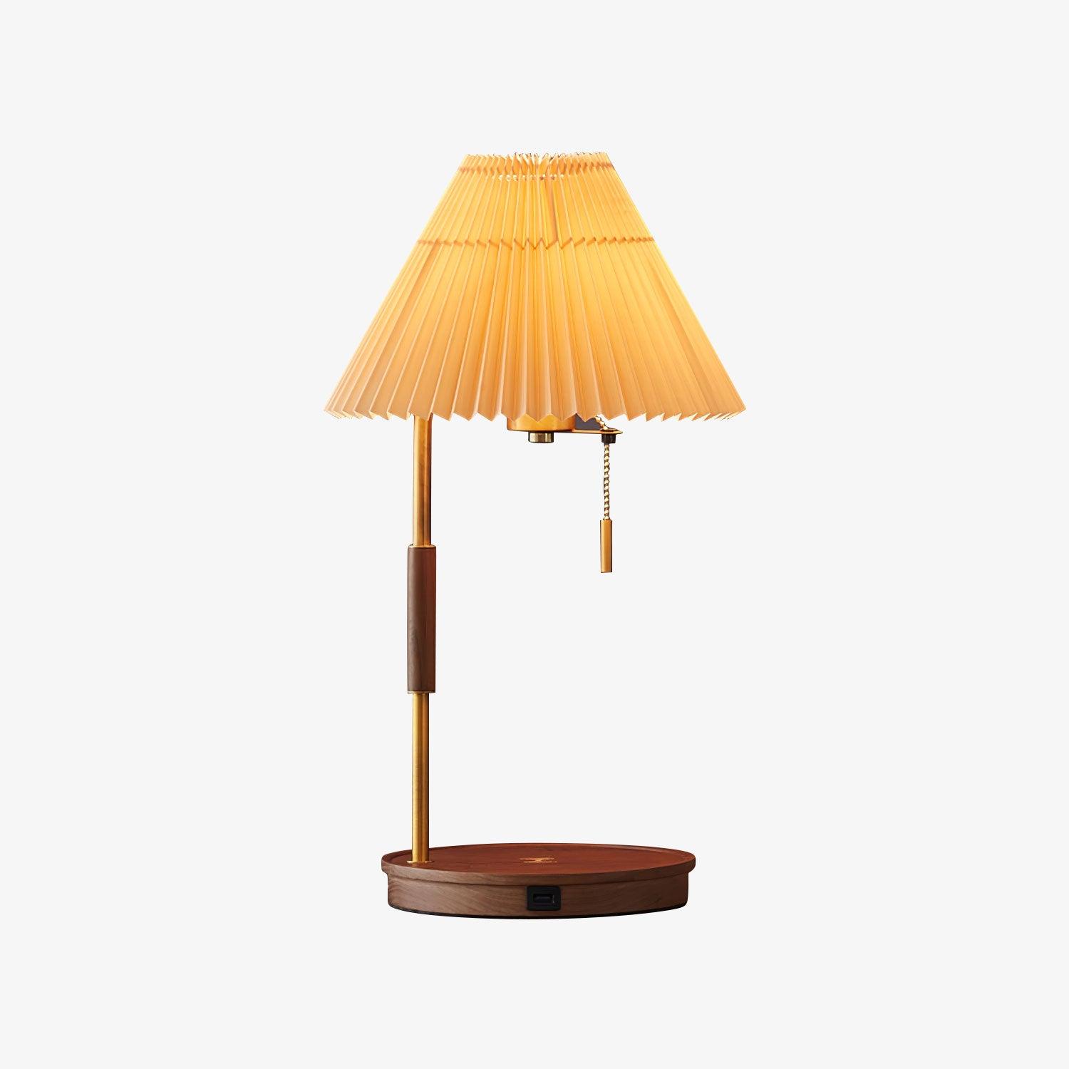 Wooden Retro Work Lamp Table Lamp detail view 4