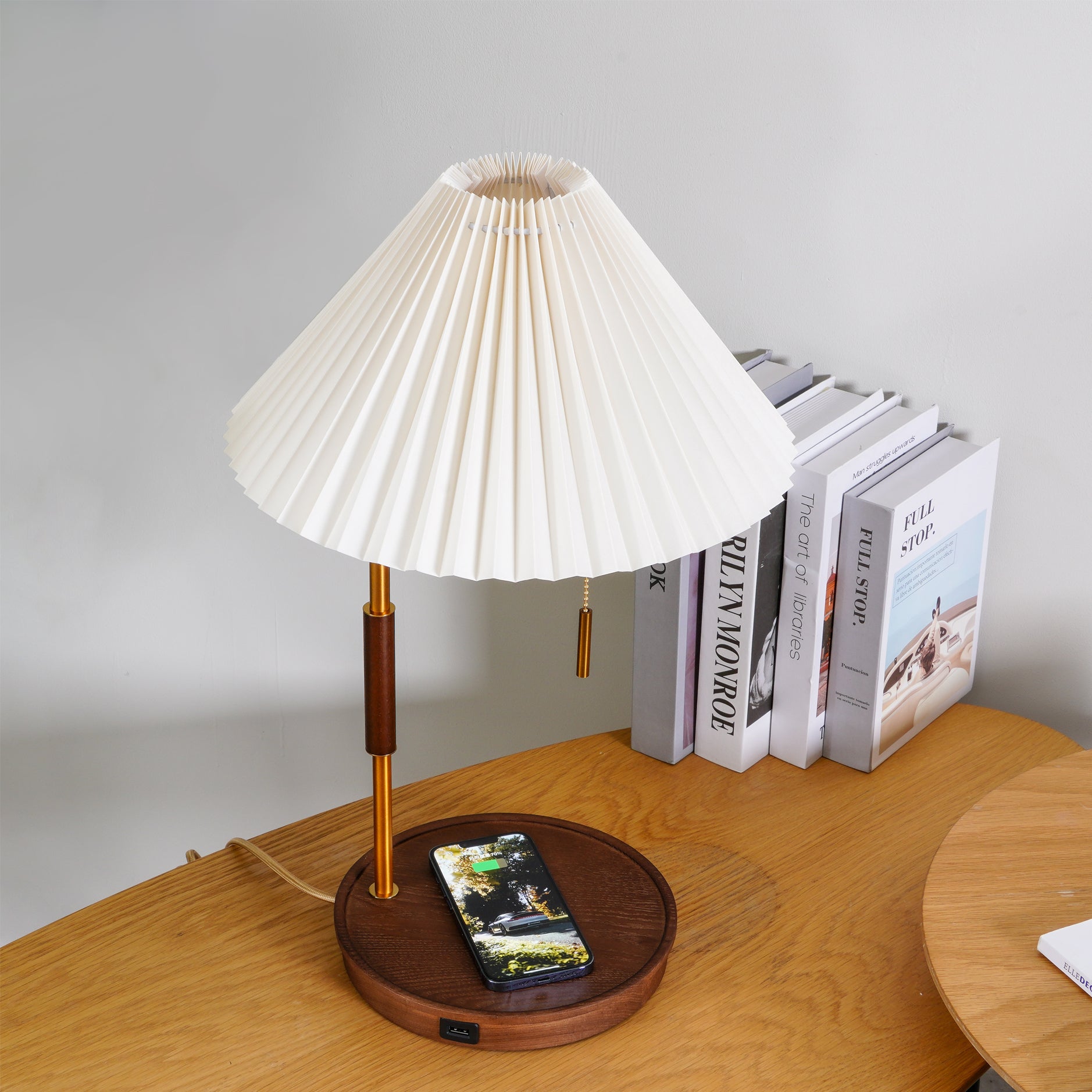 Wooden Retro Work Lamp Table Lamp detail view 3