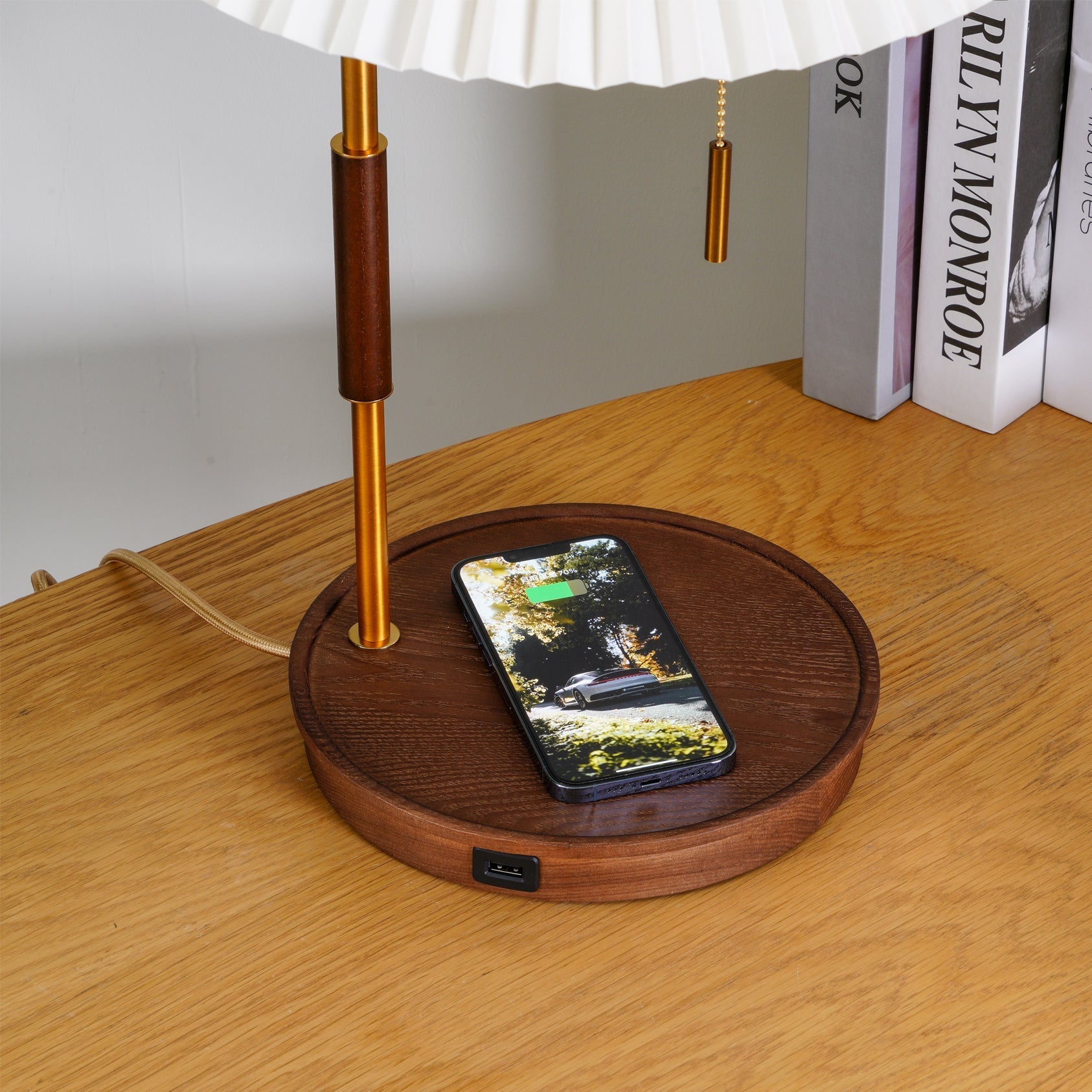 Wooden Retro Work Lamp Table Lamp detail view 5