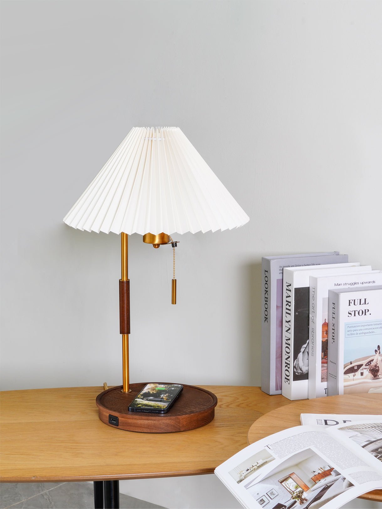 Wooden Retro Work Lamp Table Lamp detail view 12