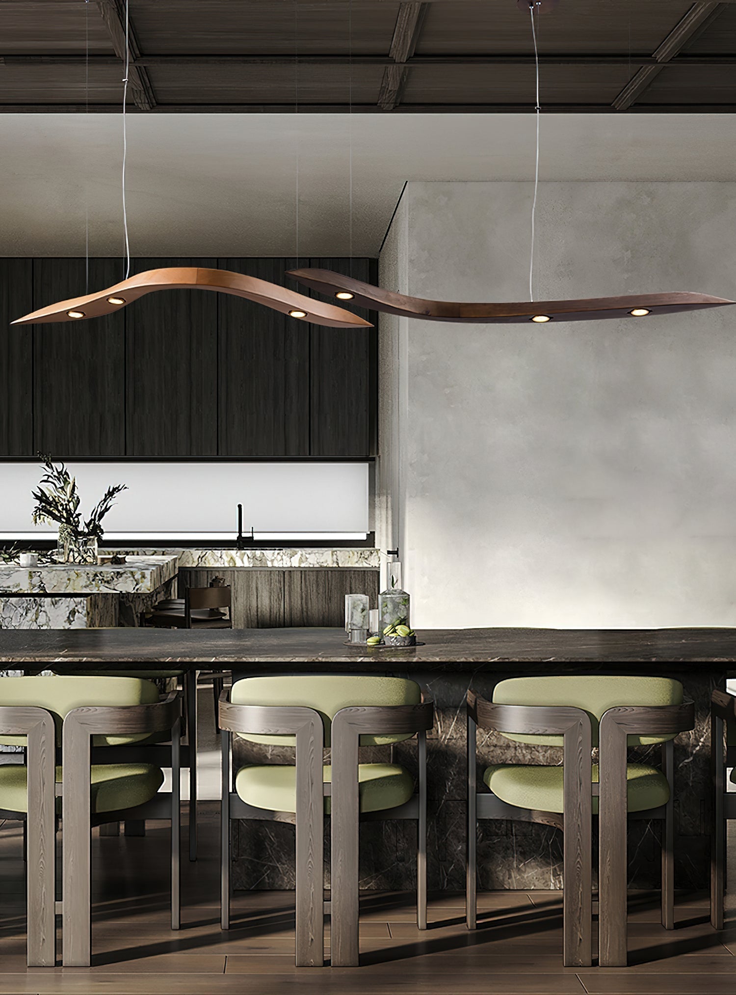 Waveform Pendant Lamp