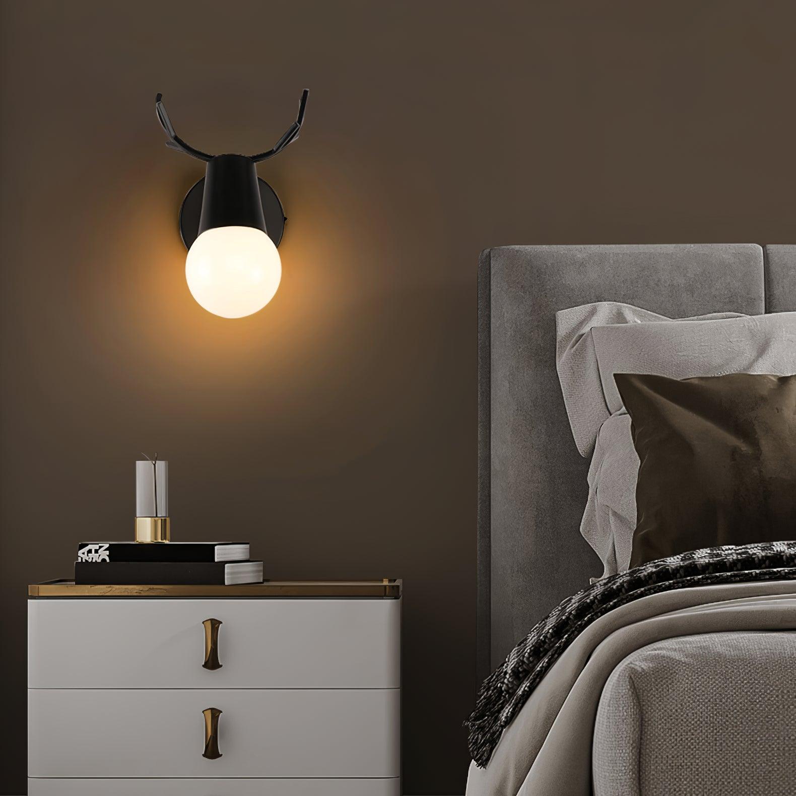 Yeknu Antler Wall Sconce