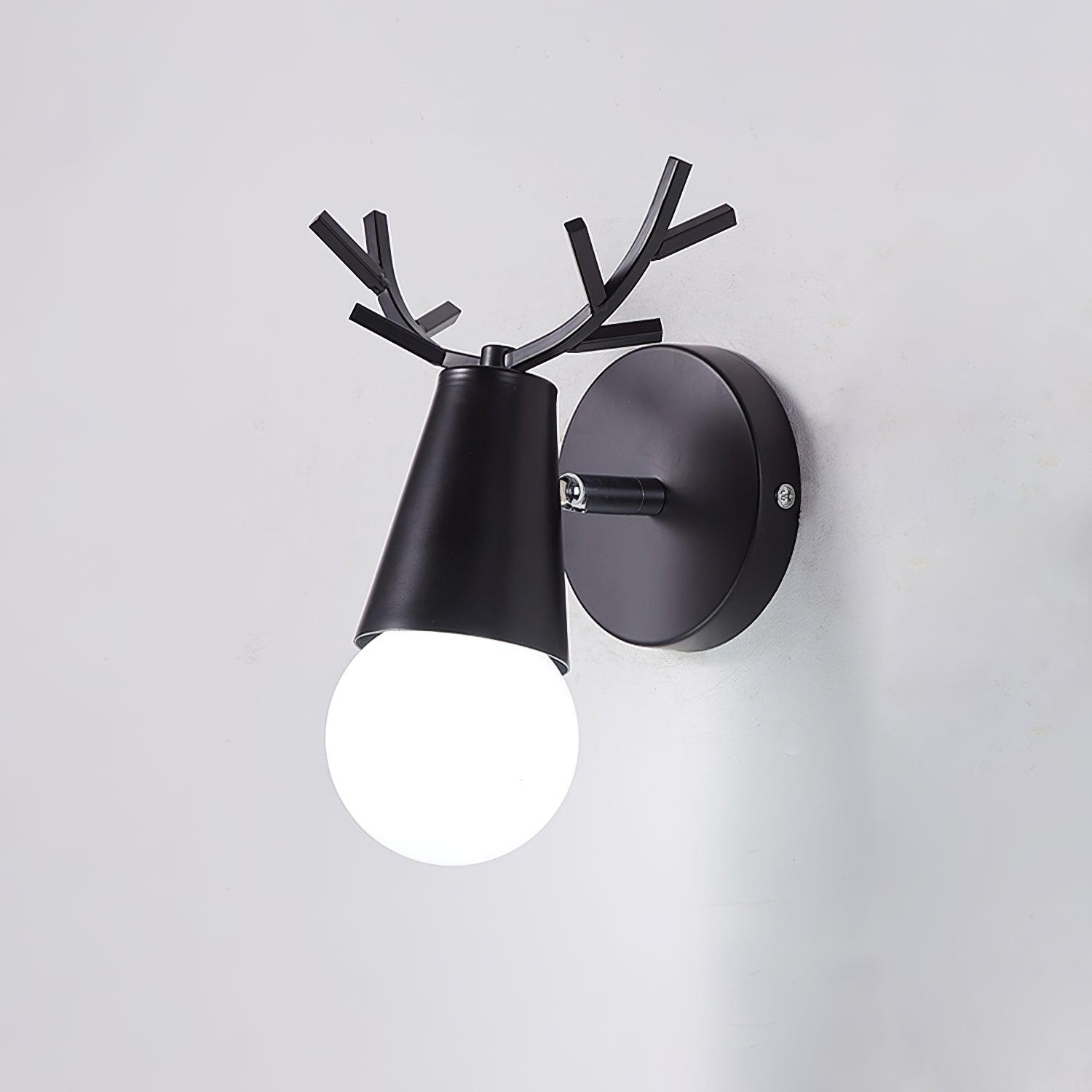 Yeknu Antler Wall Sconce