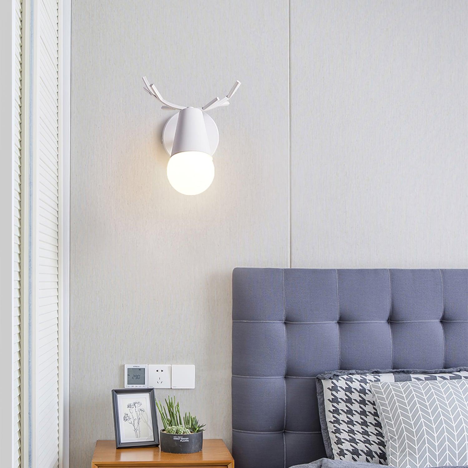 Yeknu Antler Wall Sconce