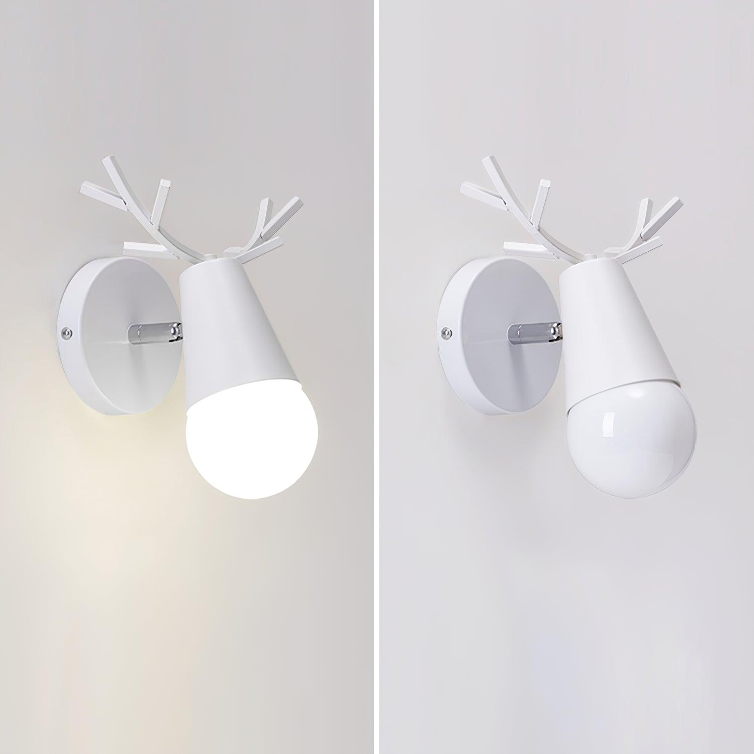 Yeknu Antler Wall Sconce