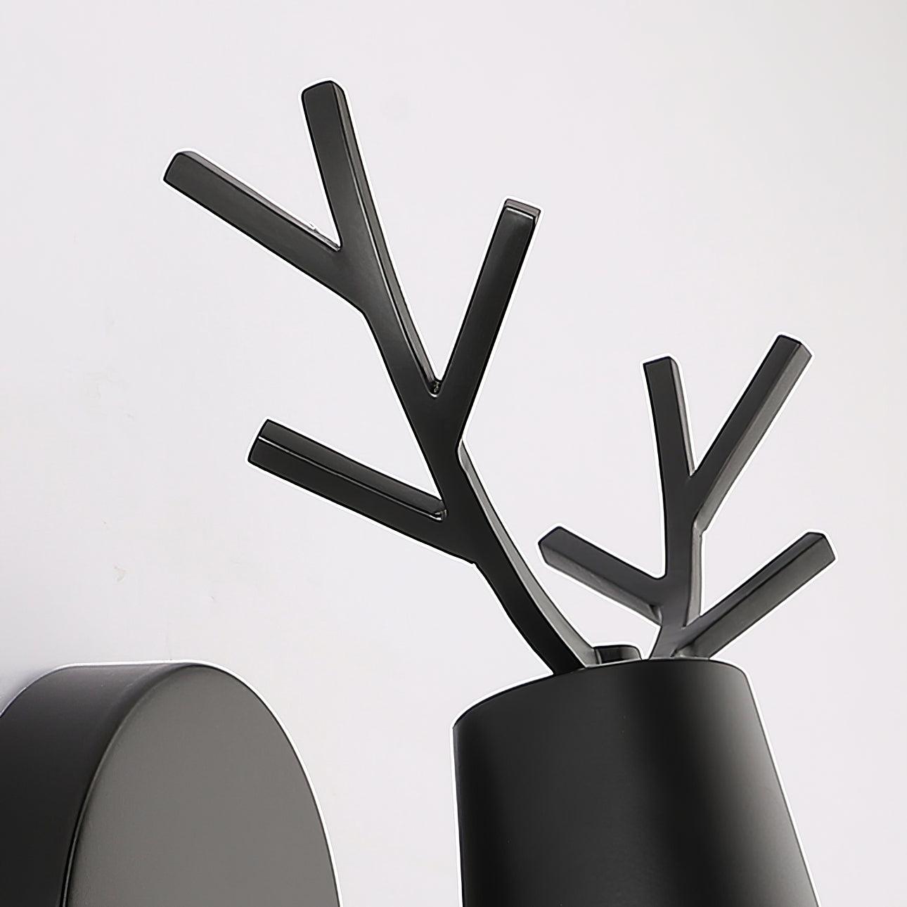 Yeknu Antler Wall Sconce