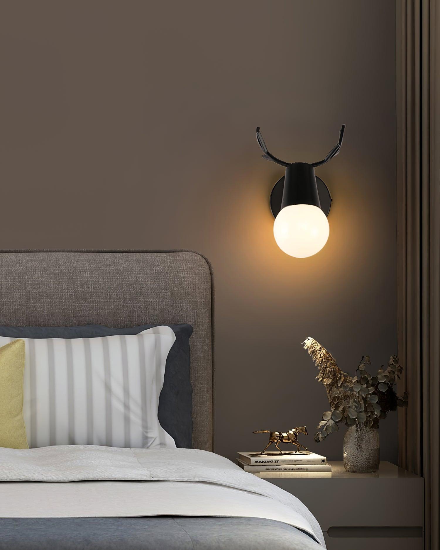 Yeknu Antler Wall Sconce