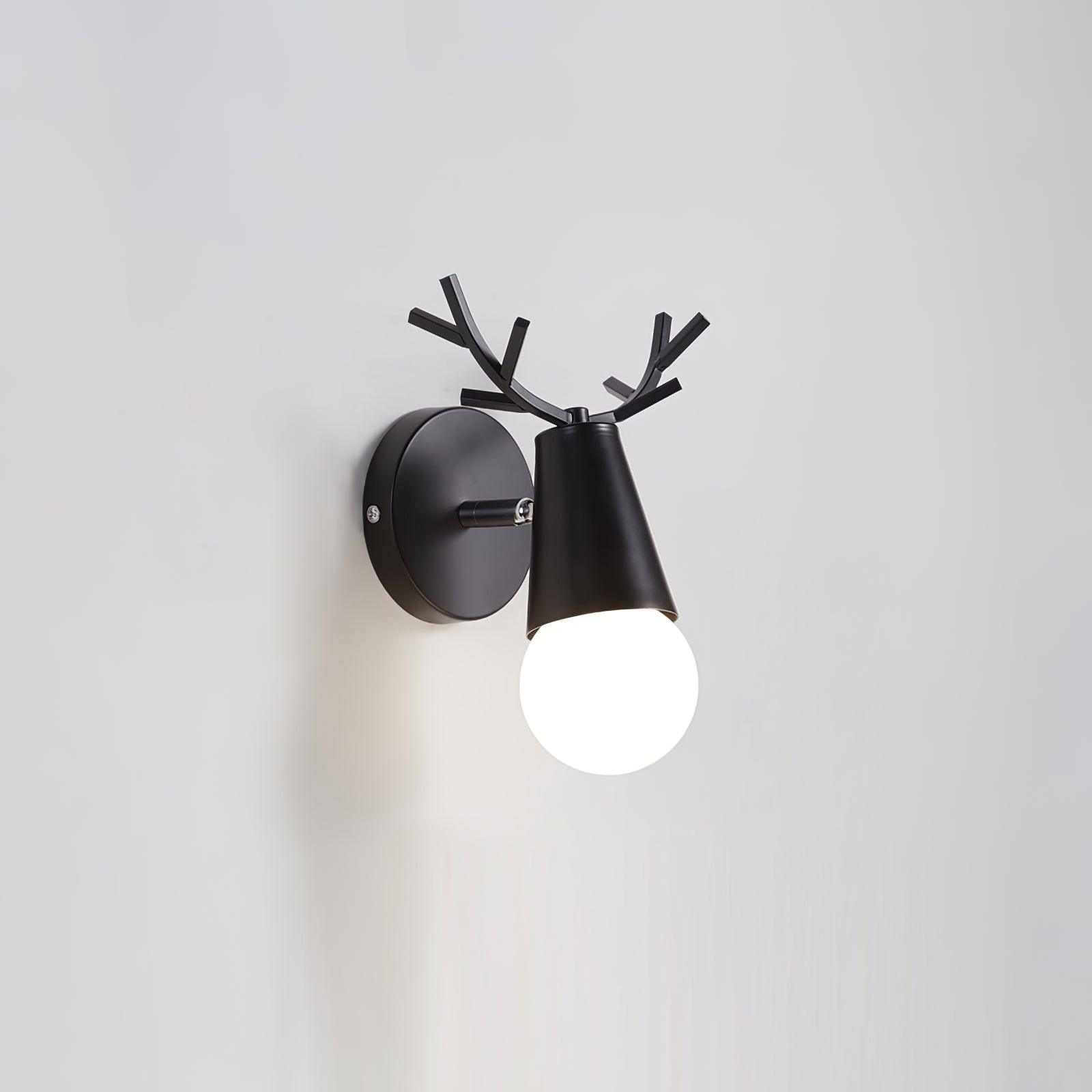 Yeknu Antler Wall Sconce