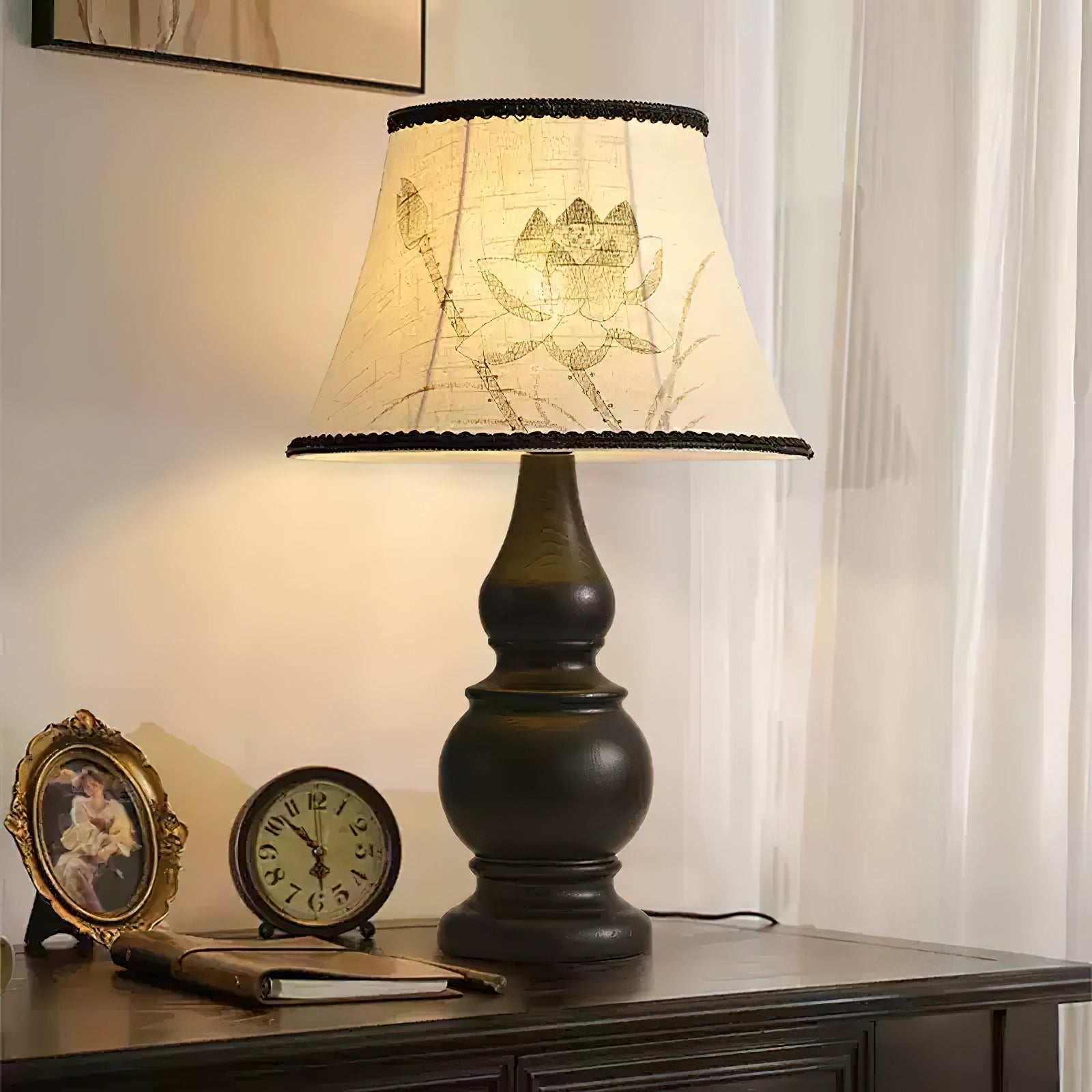 Zen Lotus Table Lamp 13