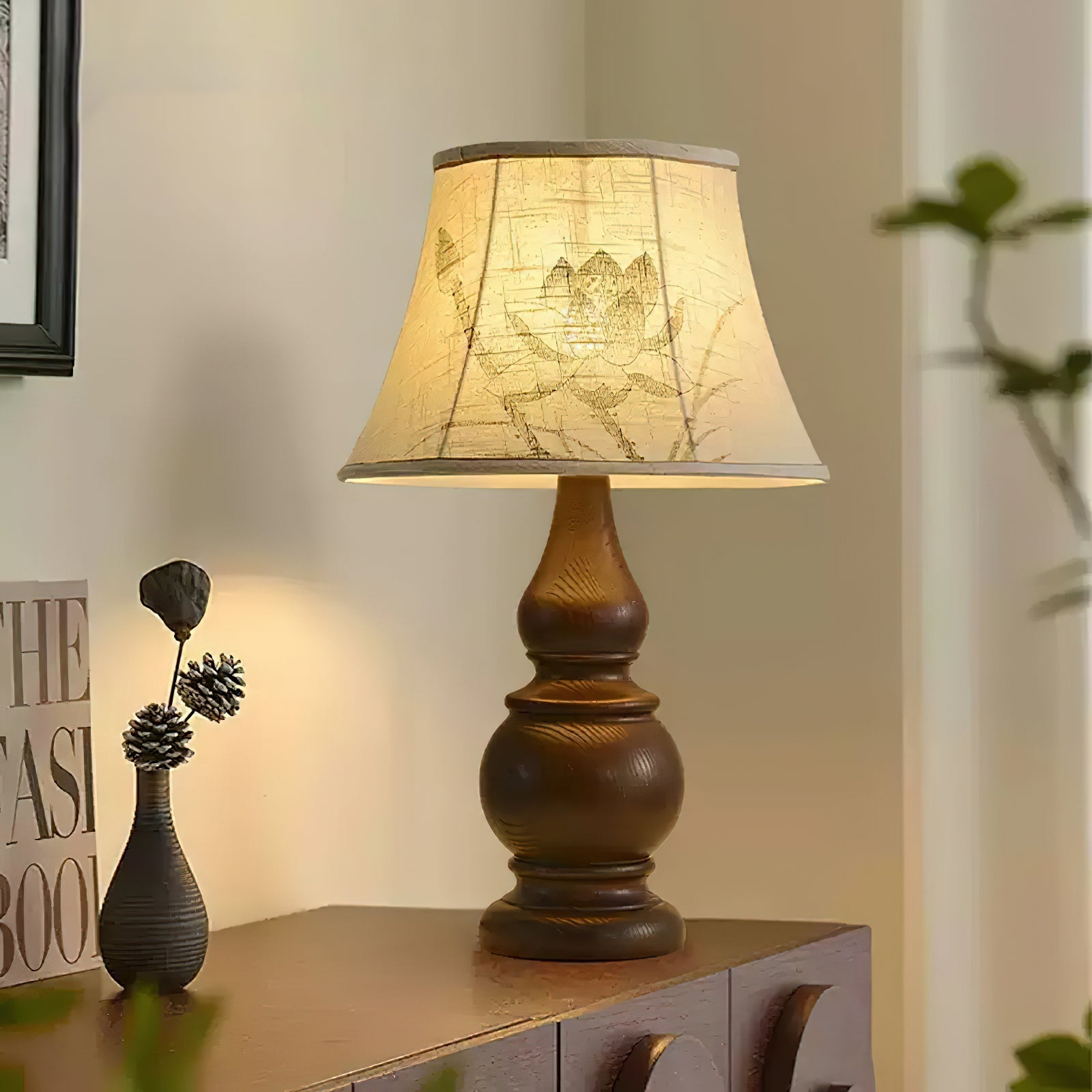 Zen Lotus Table Lamp 13