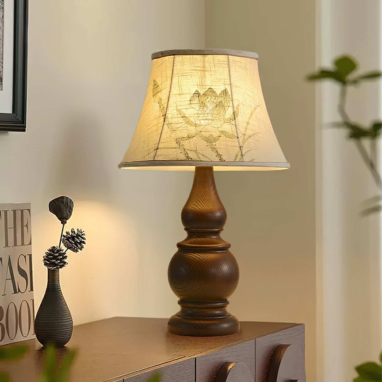 Zen Lotus Table Lamp 13