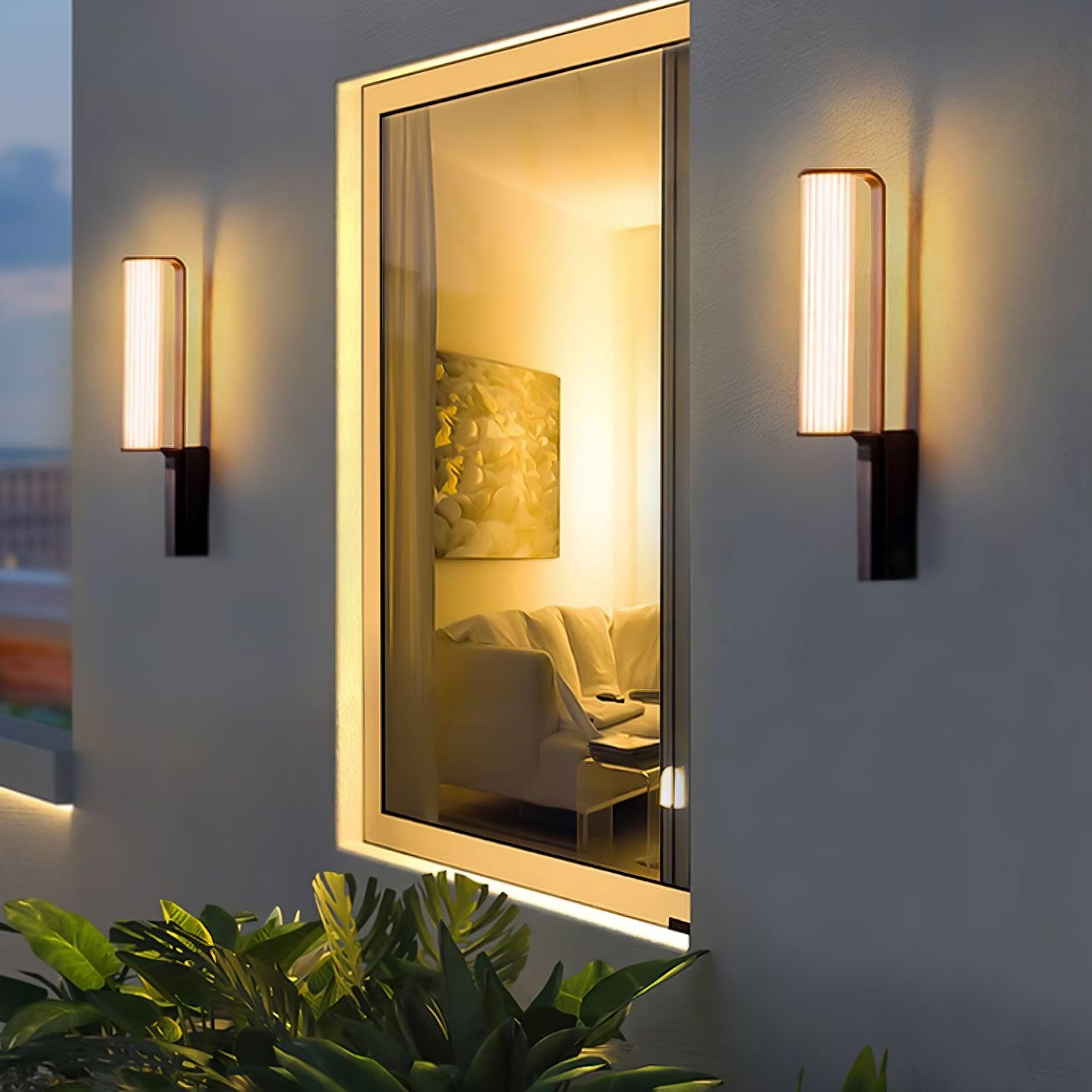 Lumo Arc Exterior Floor Light, Outdoor Wall Light, detail 3