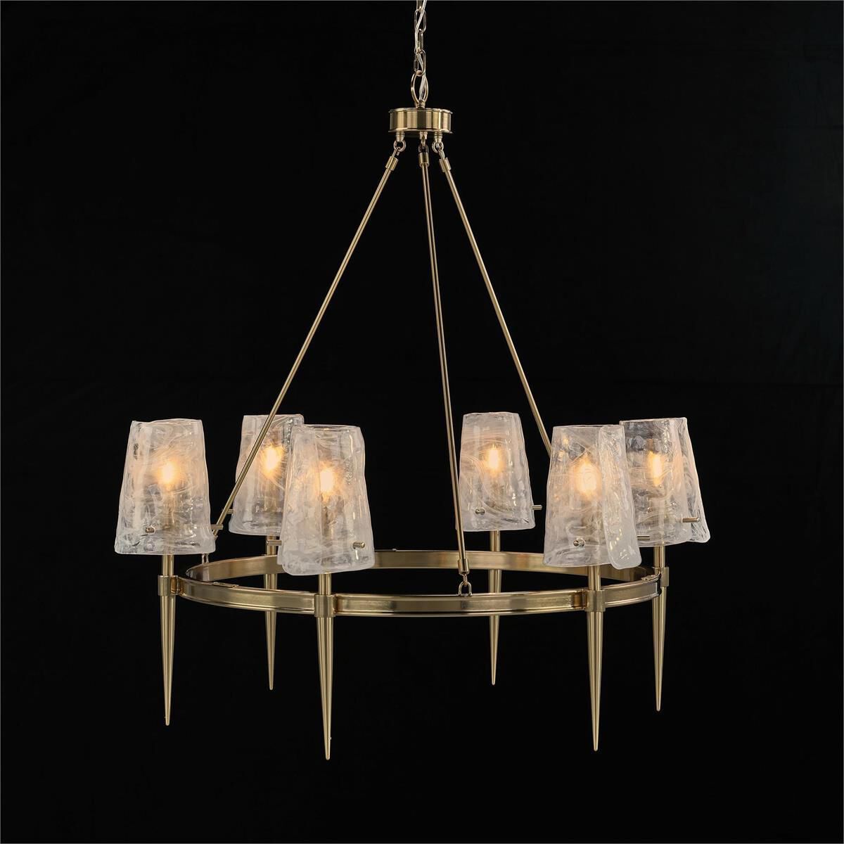 Mocha 38.5 inch Bronze Chandelier Ceiling Fi x ture