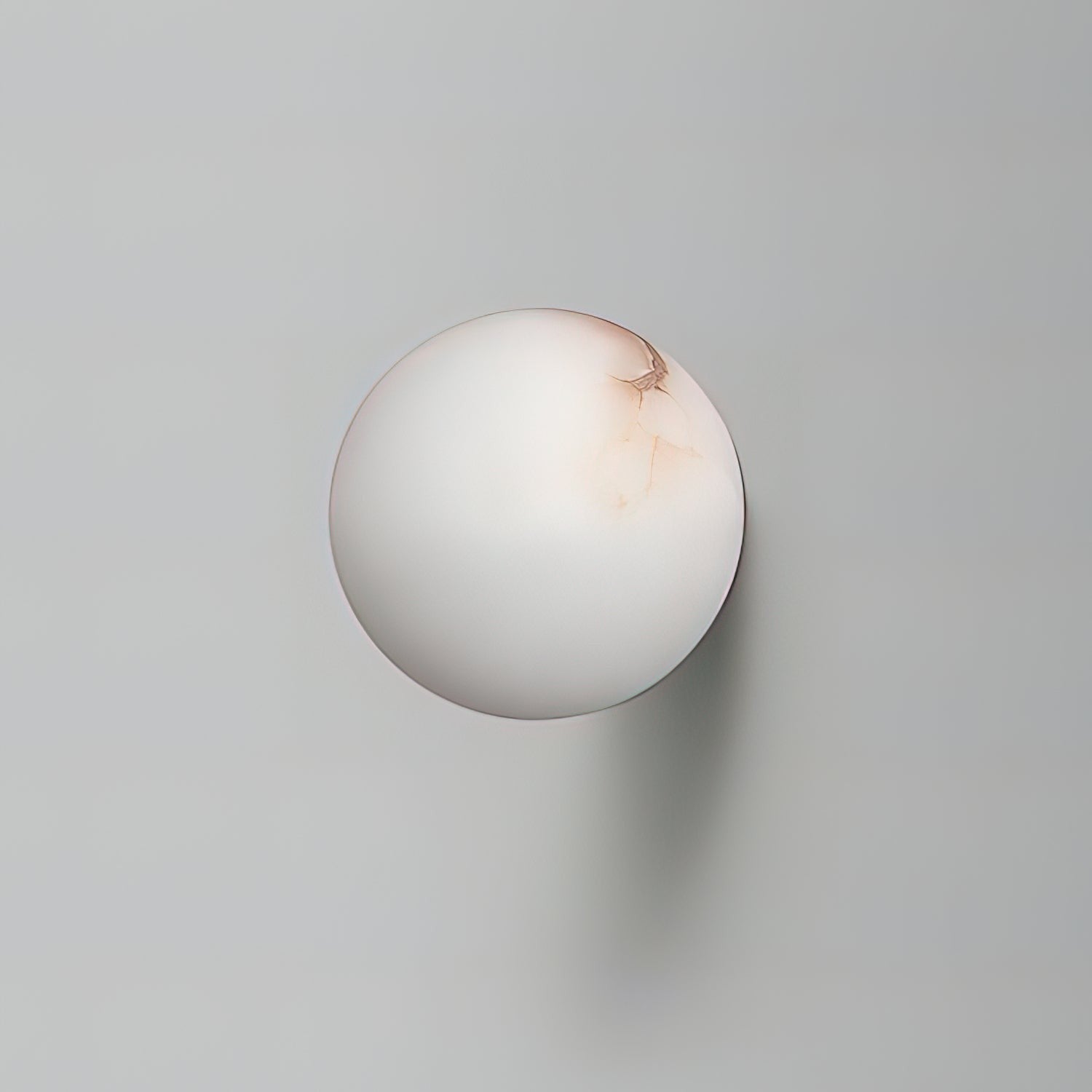 Alabaster Glow Mini Orb Wall Light