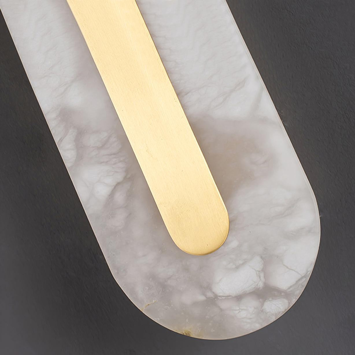 Alabaster Halo Wall Light